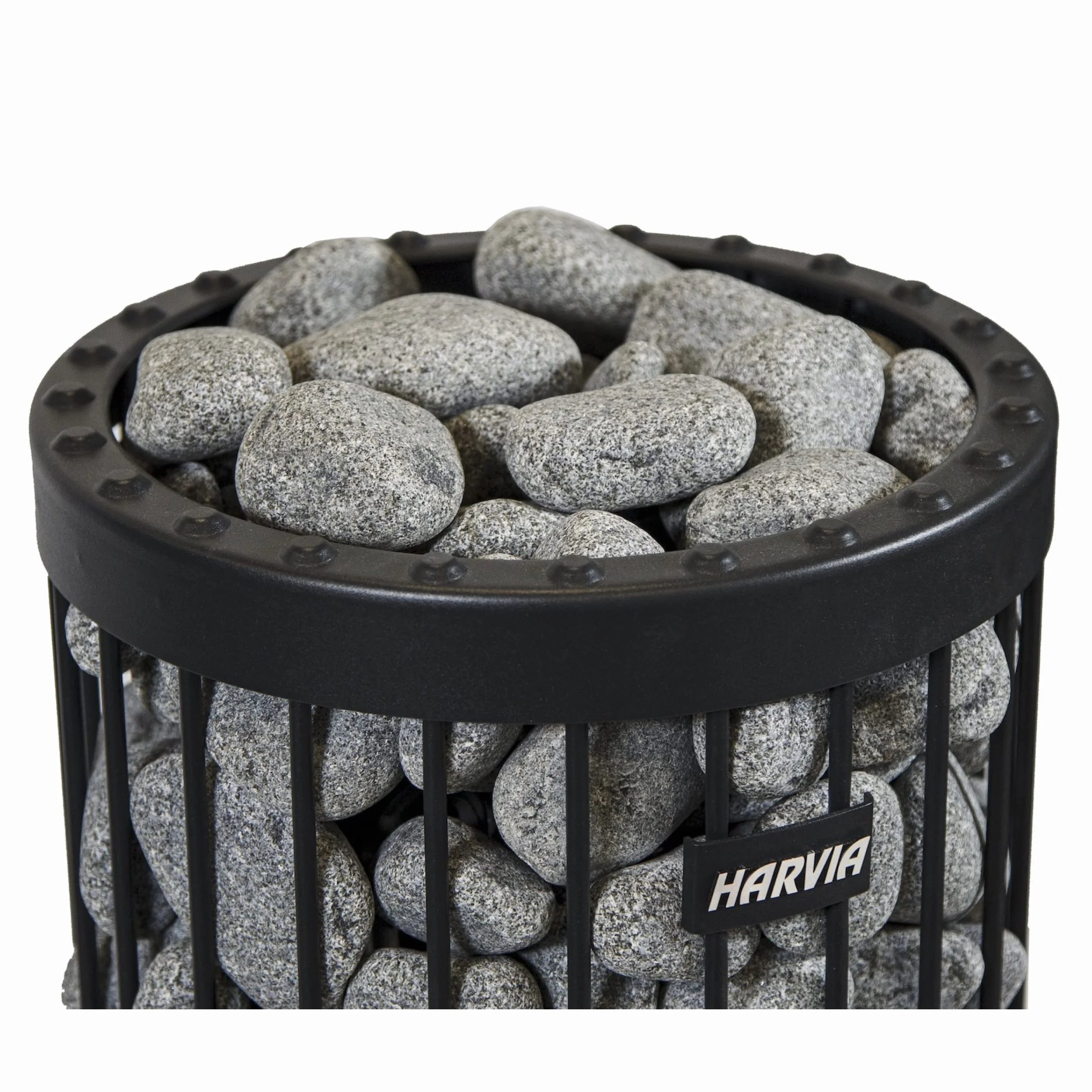 Kamienie do sauny Sentiotec 15 kg okrągłe do pieca do sauny Fińskie kamienie do sauny 5-10 cm
