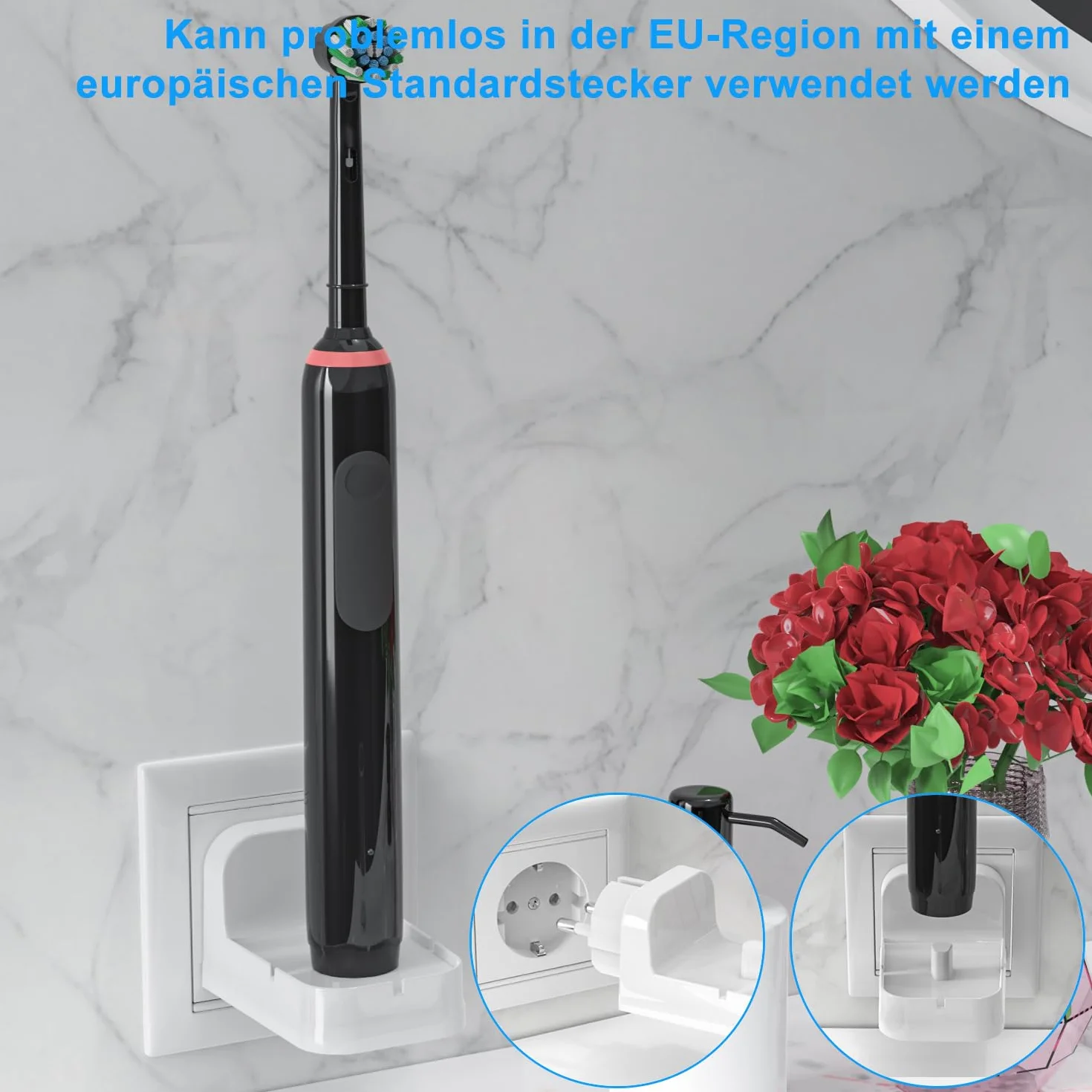 Ładowarka ścienna Braun Oral-B do szczoteczek elektrycznych Genius X iO3 iO4 iO5 iO6 Pro Vitality