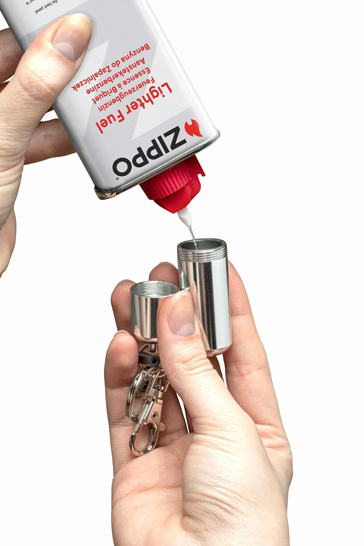 Zippo Benzyna do Zapalniczek 125ml – Wysokiej jakości paliwo UE – Białe opakowanie – Idealna do zapalniczek sztormowych – Czyste i wydajne