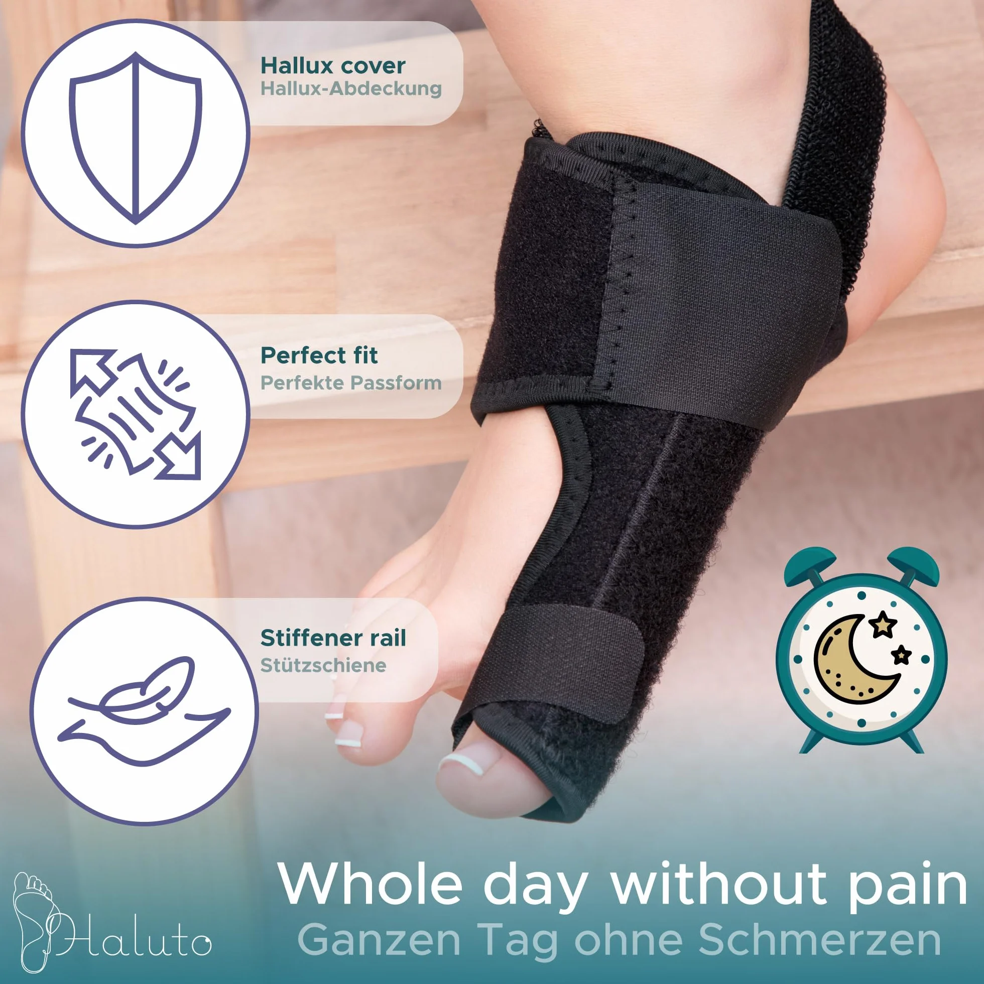 HALUTO Szyna na haluksy Hallux Valgus Correction Splint