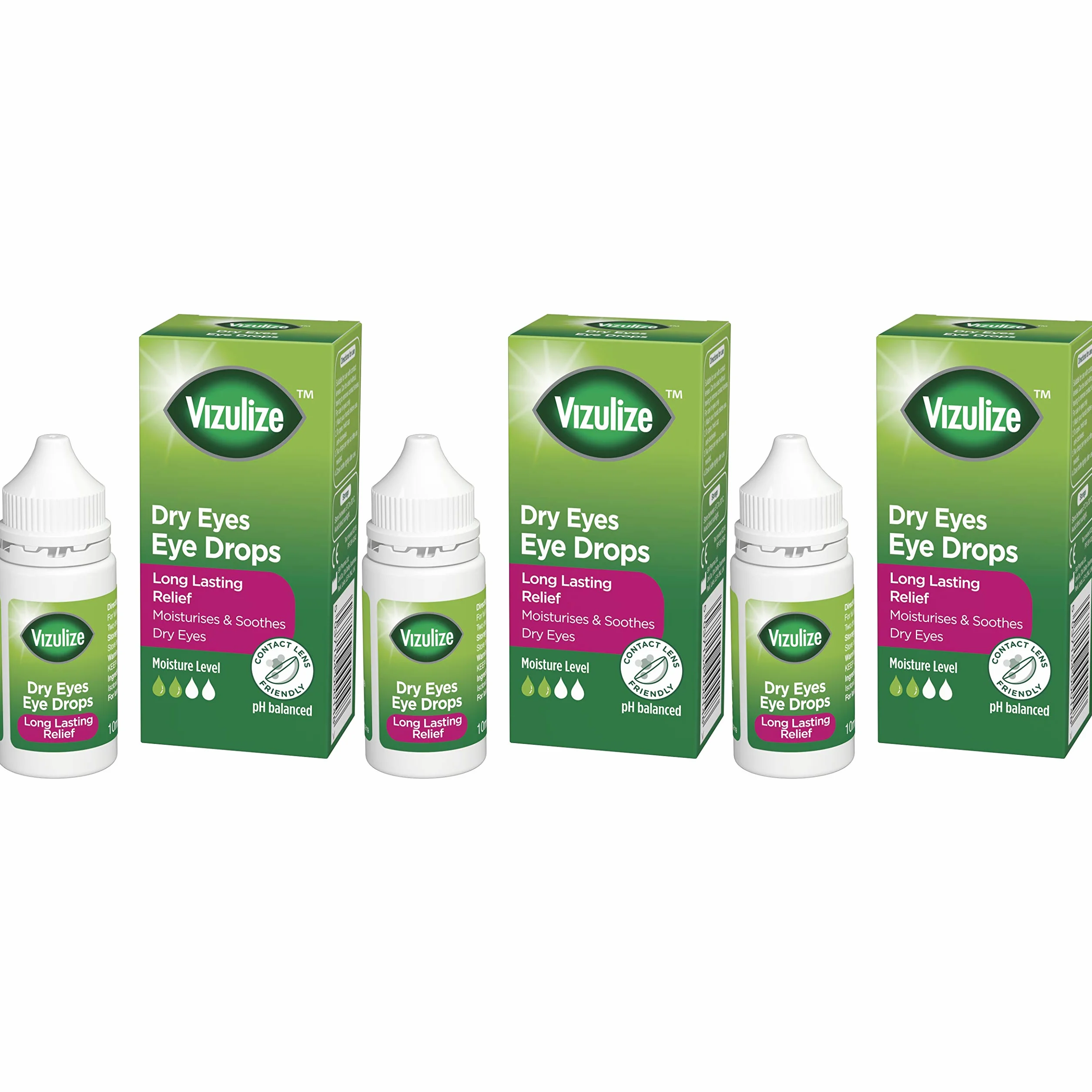 Vizulize Suche krople do oczu 3 x 10 ml