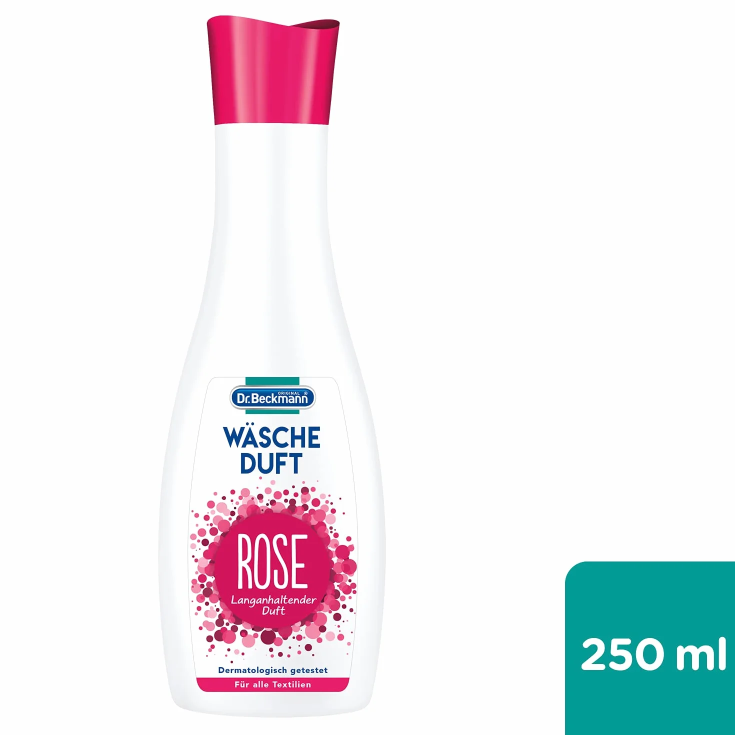 Dr. Beckmann Zapach do prania Rose | świeży i długotrwały | bez płynu do płukania | 3 x 250 ml