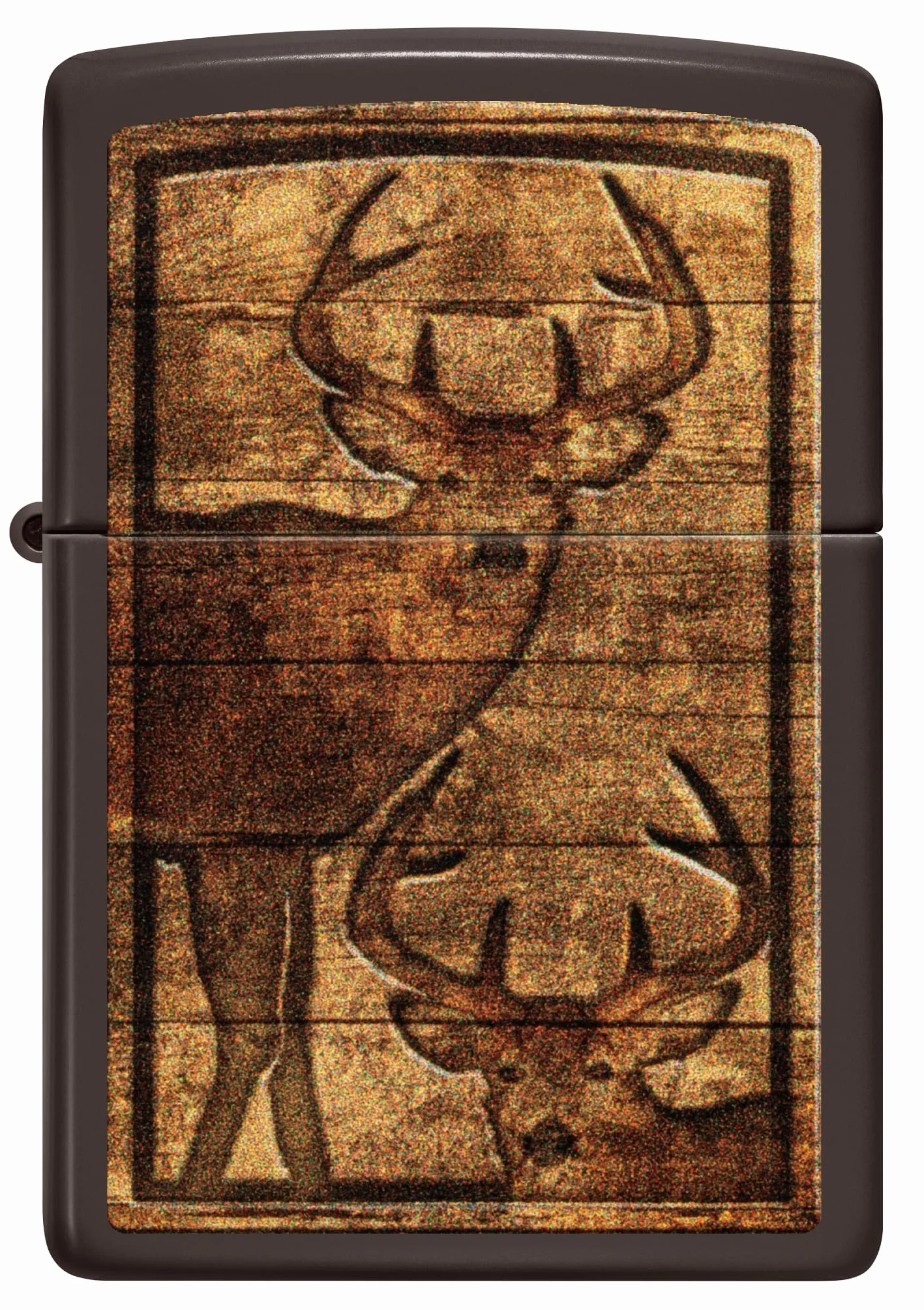 Zippo Zapalniczka Sztormowa Outdoor Wooden Nature Wielokrotnego Użytku Wiatroodporna Brązowy Pudełko na Prezent