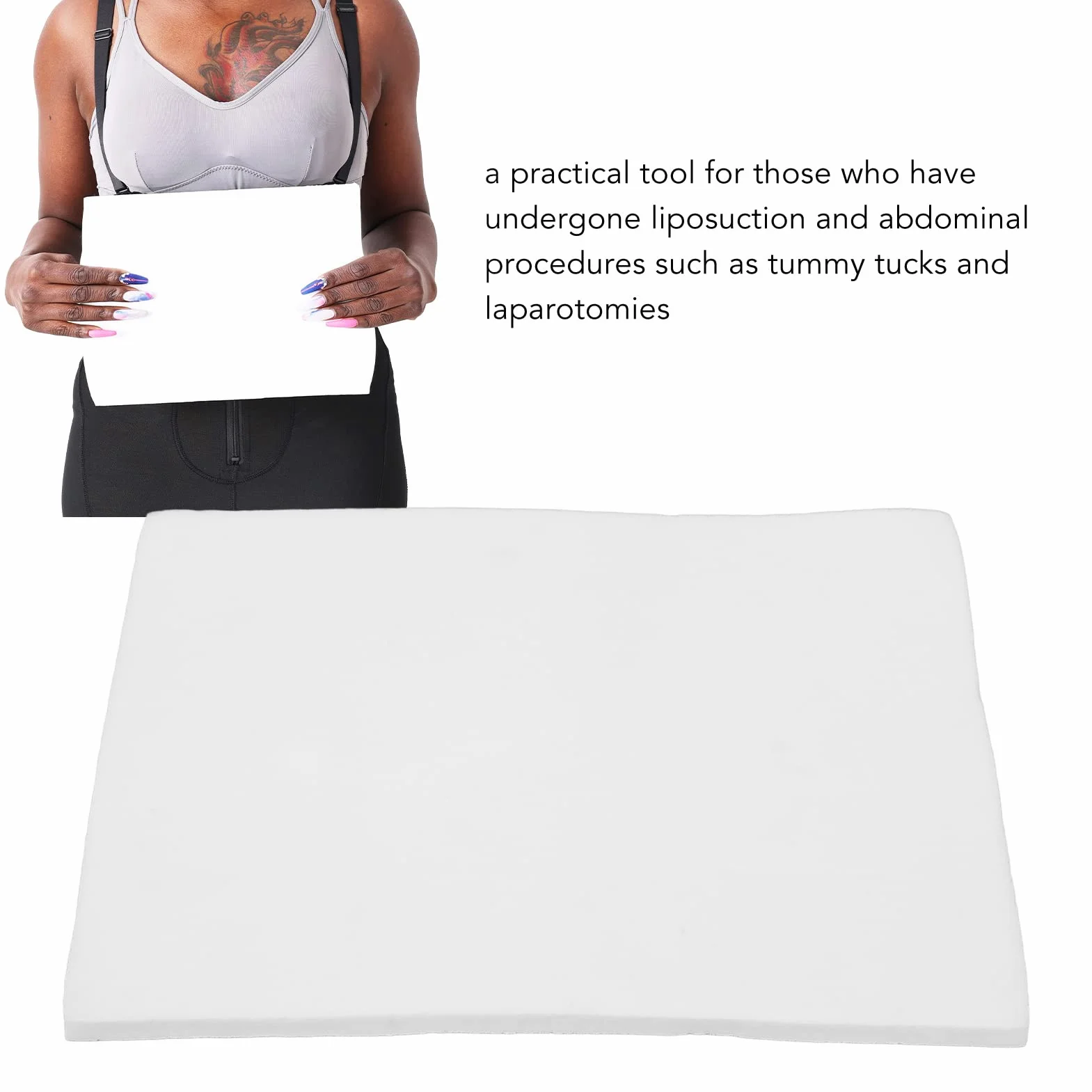 Lipo Foam Deska Brzucha Bardzo Gruba Super Miękka Post Chirurgia Liposukcja Talia Brzuch Wrap Deska na Ramiona Podbródek Brzuch