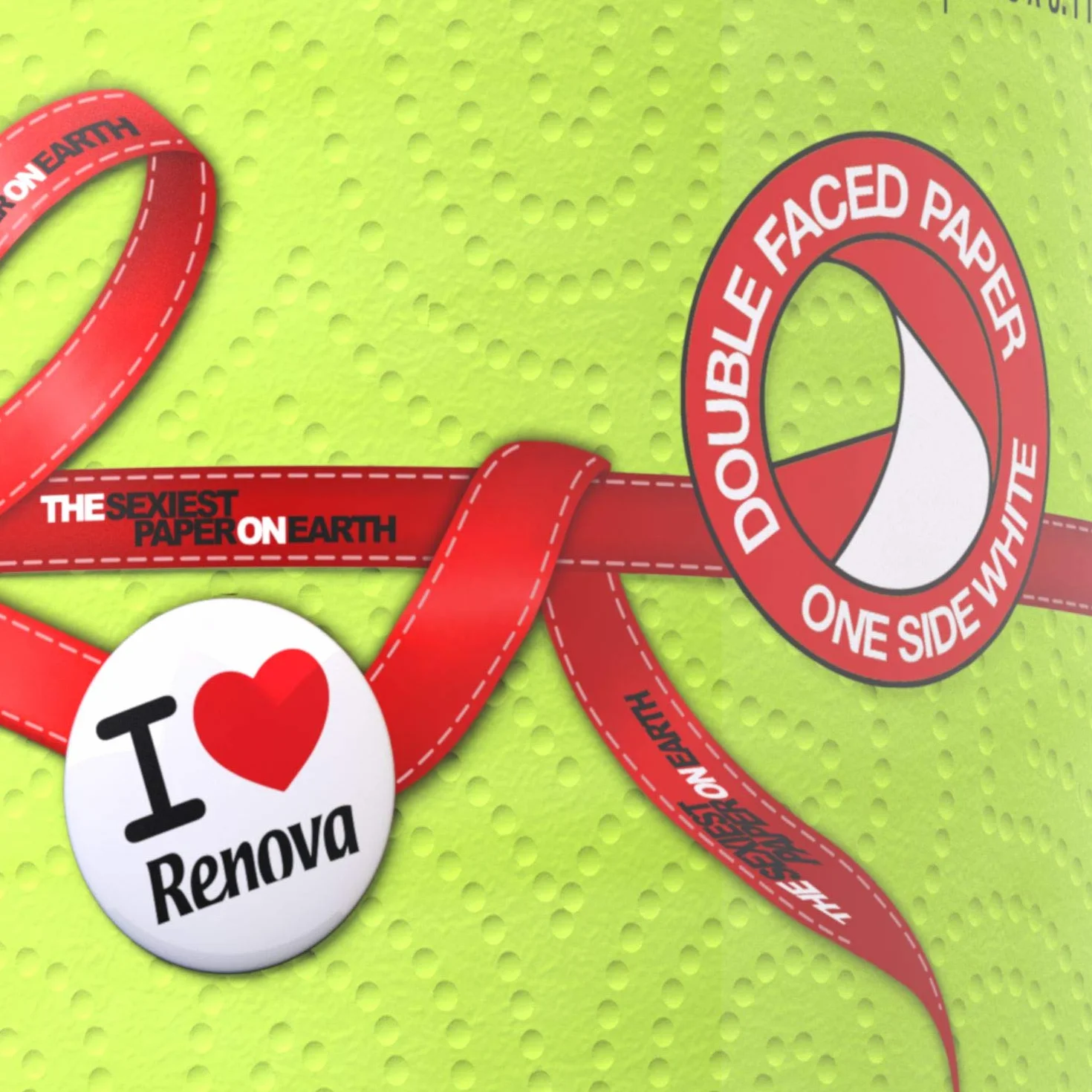 Renova Papier kuchenny Red Label zielony