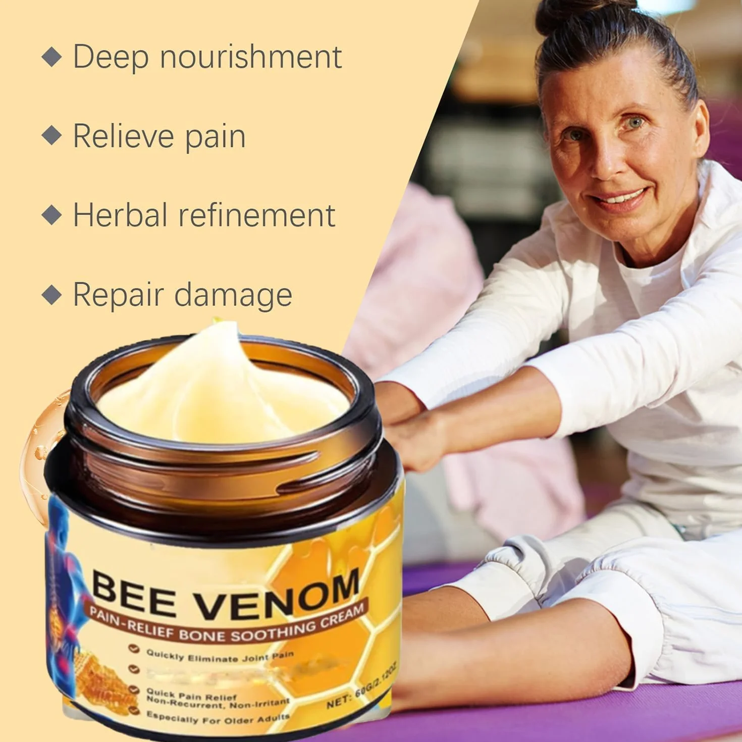 Aetheris Bee Venom Cream, Bee Venom Joint Cream, do stawów