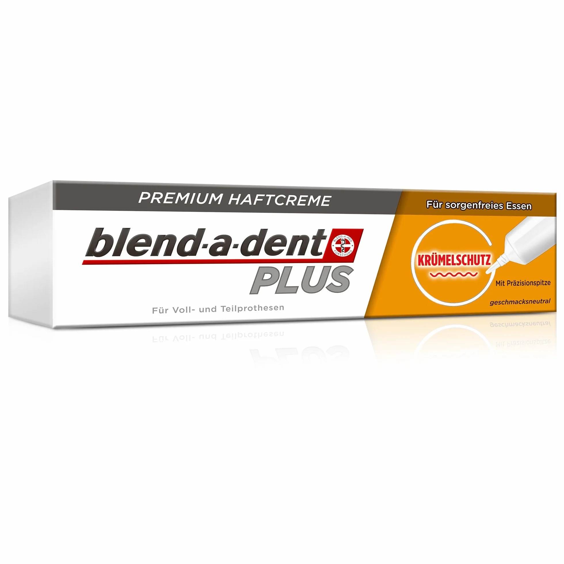 Blend-a-dent PLUS krem samoprzylepny premium, 3 sztuki (3 x 40 g)