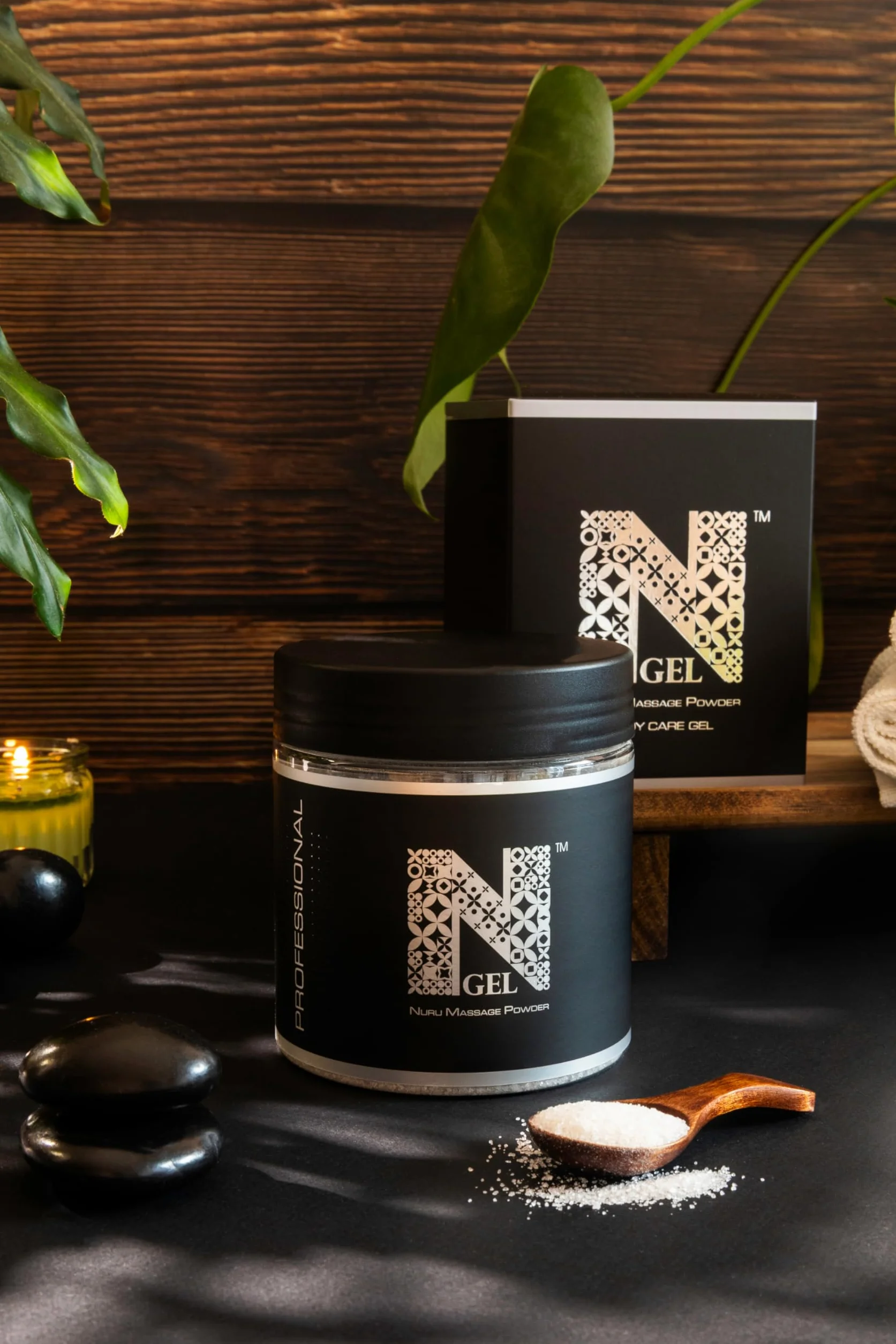 NGel Nuru Massage Powder Professional 450g | Wydajność 45L | Nori Seaweed
