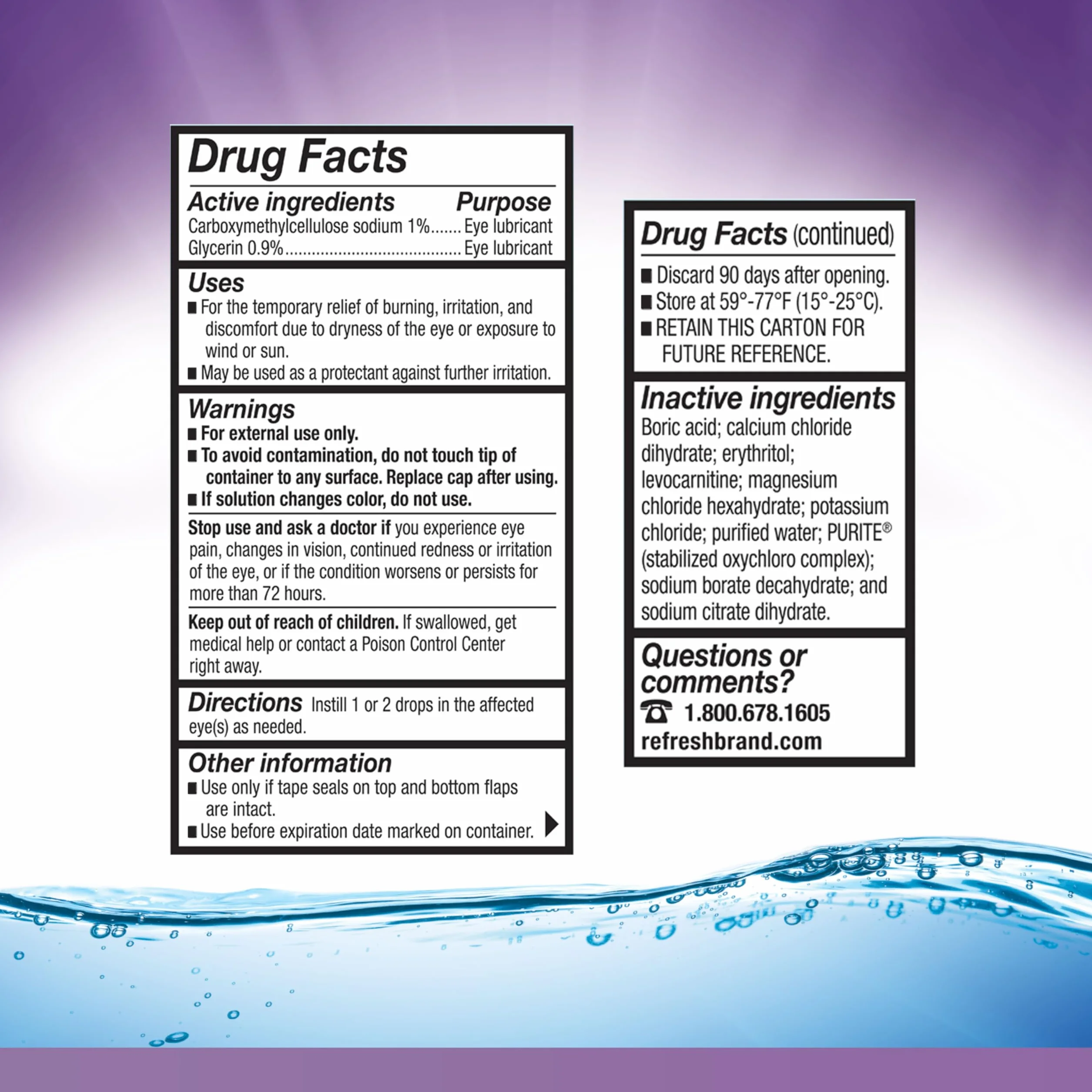 Refresh Optive Gel Drops, 0.33 Fluid Ounce by Refresh