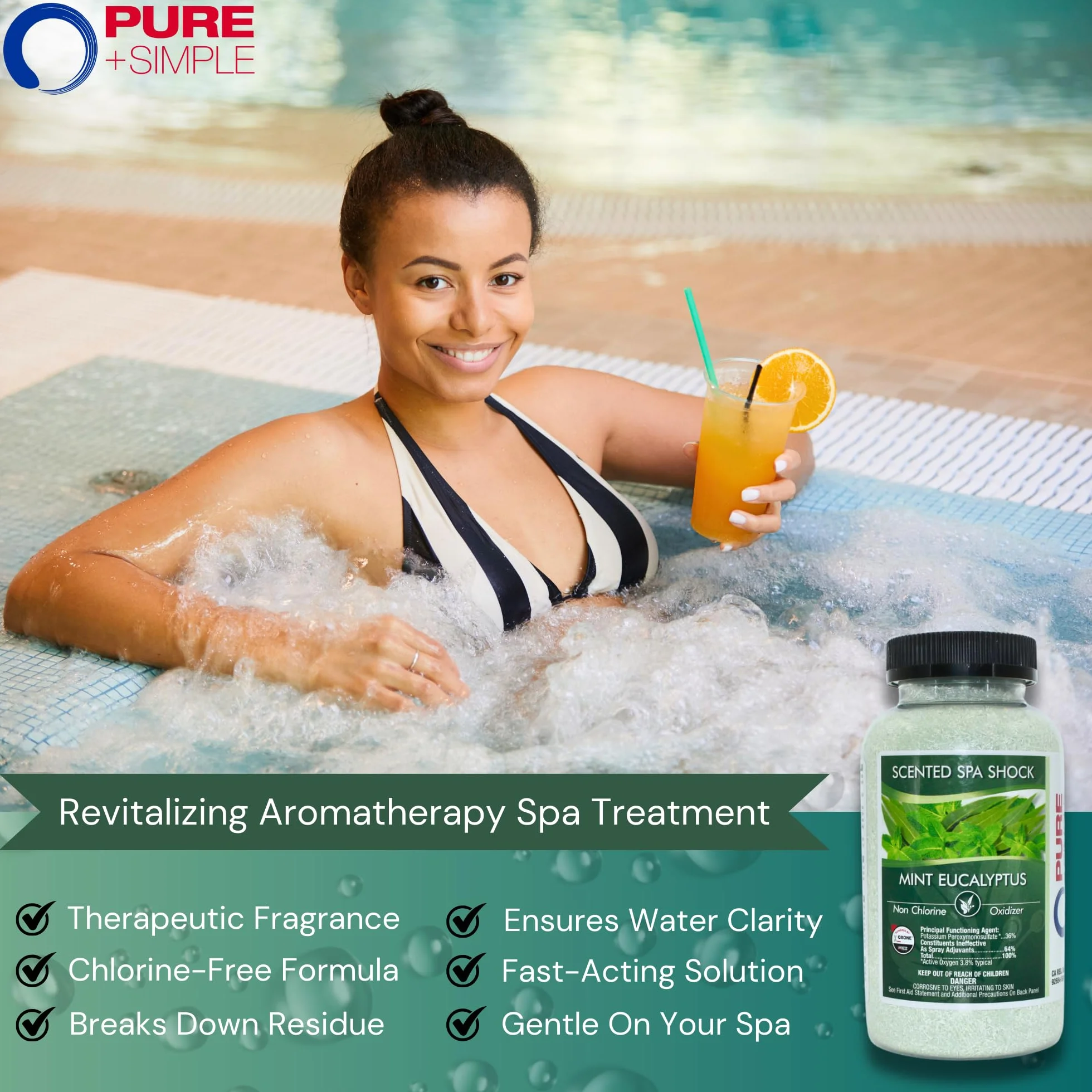 Pure and Simple Aromaterapia miętowy eukaliptus