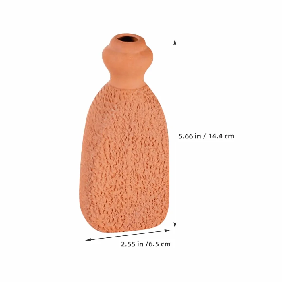 Toyvian Ręcznie robiony naturalny terakotowy peeling do stóp - pumeks - naturalne narzędzie złuszczające do miękkich stóp, do usuwania twardego naskórka, kobiet i mężczyzn, brązowy