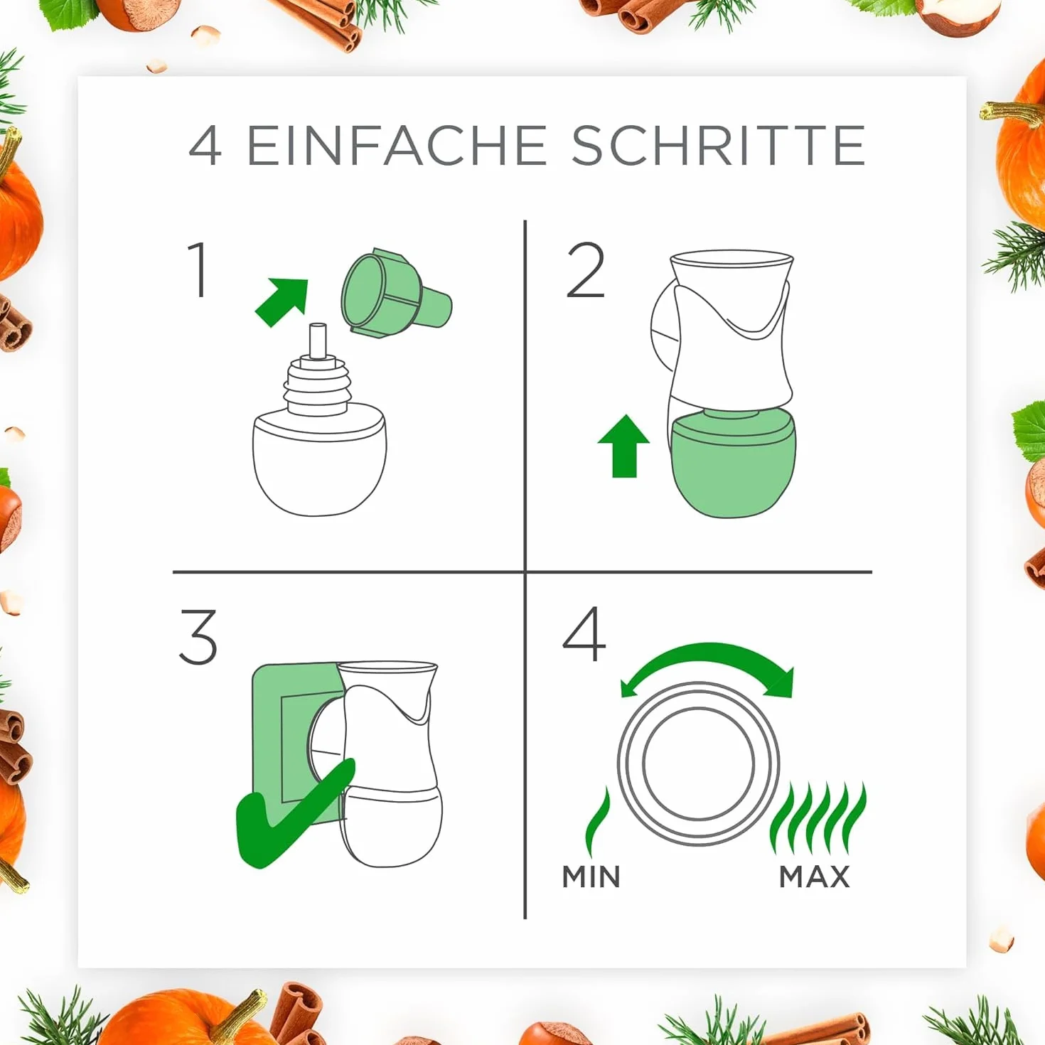 Air Wick Spiced Pumpkin Magic Refill elektryczny odświeżacz powietrza