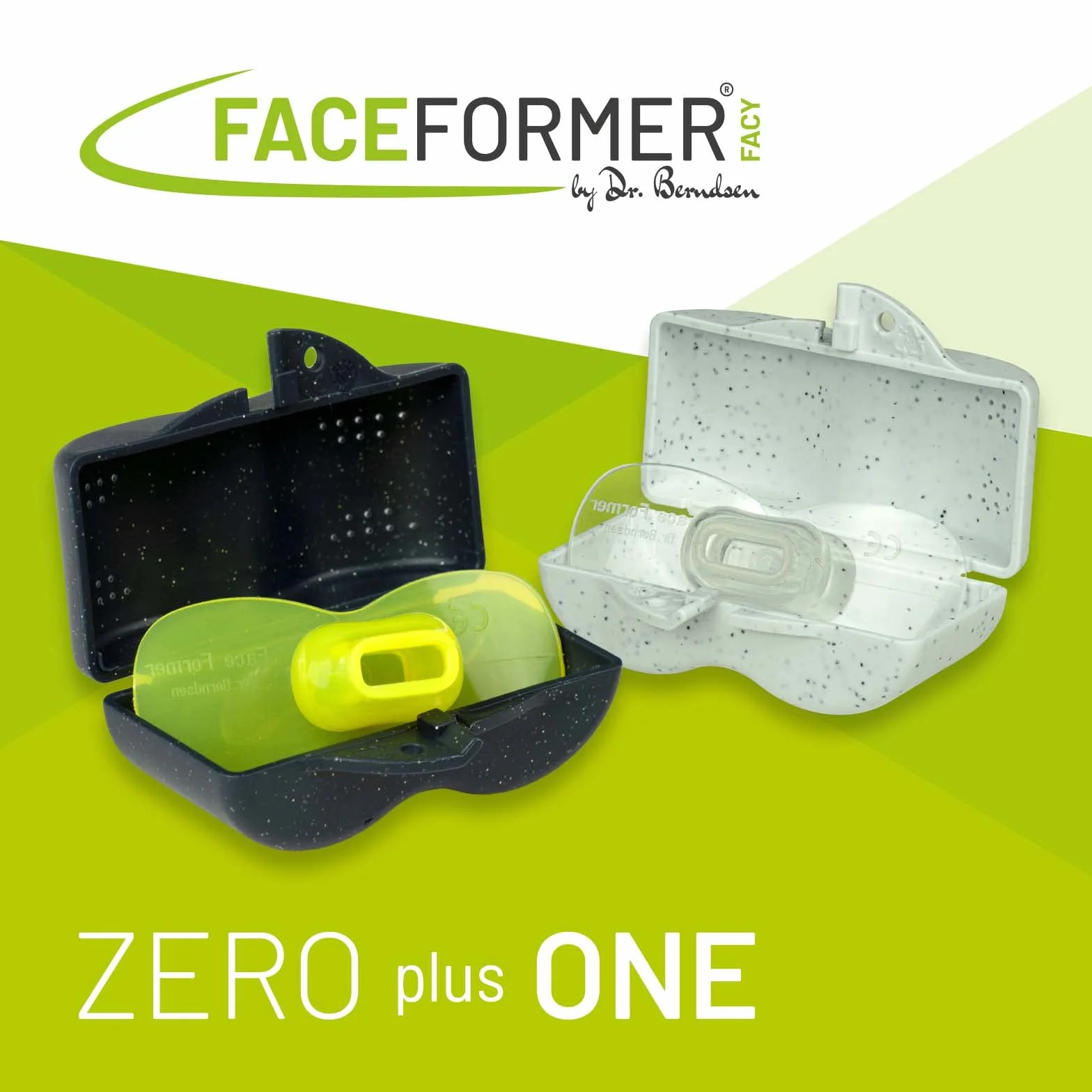 FaceFormer Zero + ONE zestaw startowy oryginalny Dr. Berndsen aplikacja treningowa na zaburzenia snu, CMD, zgrzytanie zębów, ból karku, chrapanie, bezdech senny