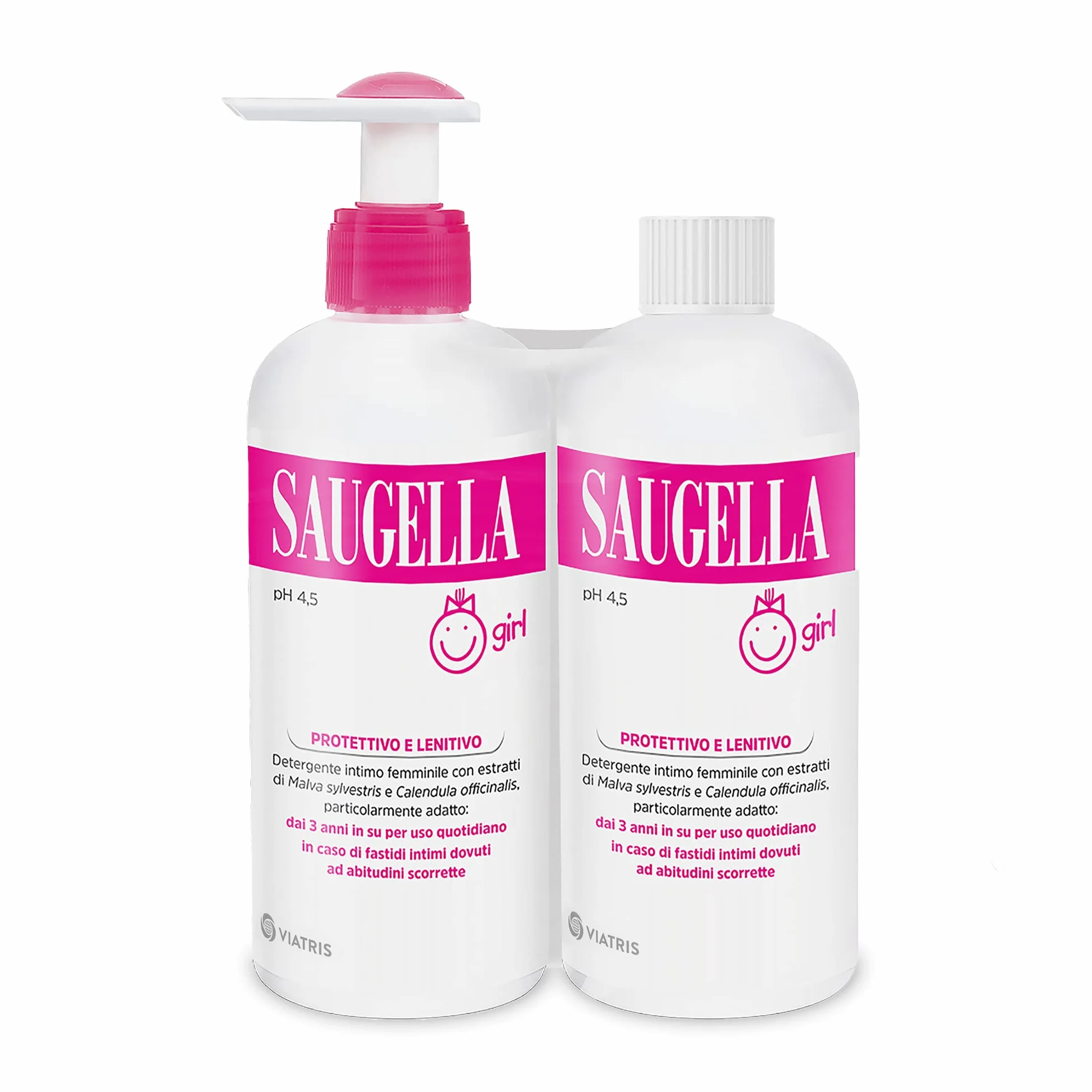Saugella Girl Codzienna bielizna do mycia dla dziewczynek 400 ml