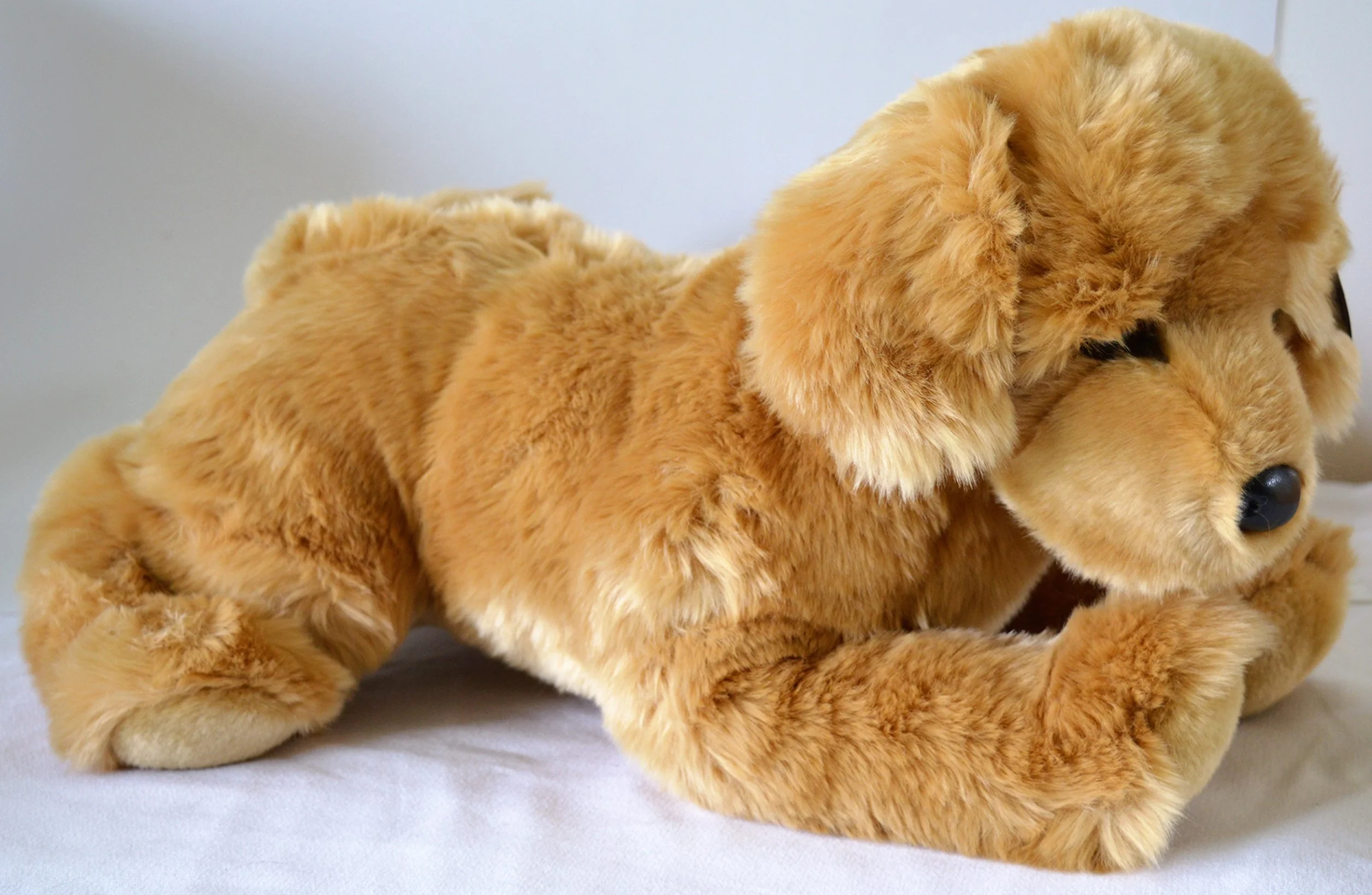 Memorable Pets Duża zabawka Golden Retriever - pluszak terapeutyczny dla osób z utratą pamięci z powodu starzenia się i opiekunów
