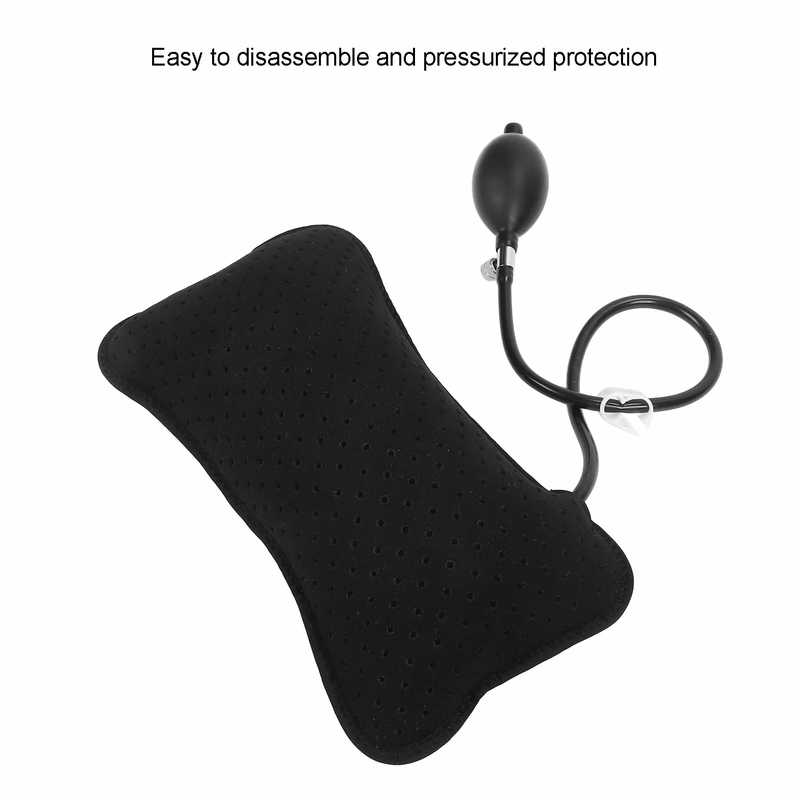 Poduszka lędźwiowa do samochodu, nadmuchiwana, poduszka lędźwiowa, ergonomiczna poduszka pod plecy, poduszka lędźwiowa, do foteli samochodowych, krzeseł biurowych, wózków inwalidzkich, krzeseł