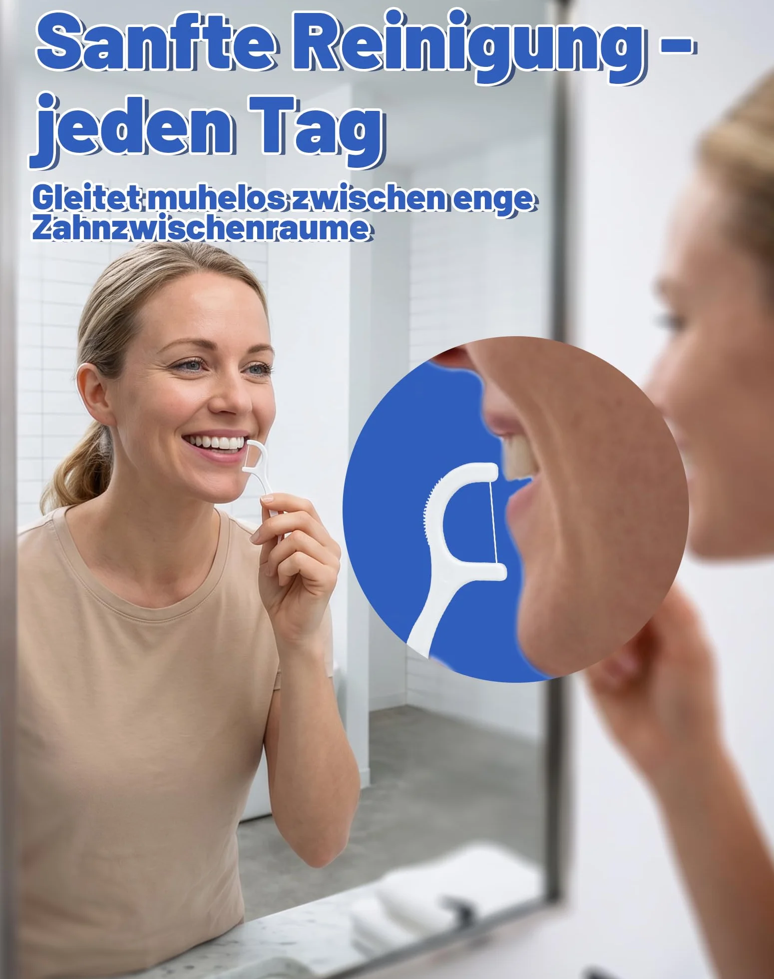 Patyczki z nicią dentystyczną, 400