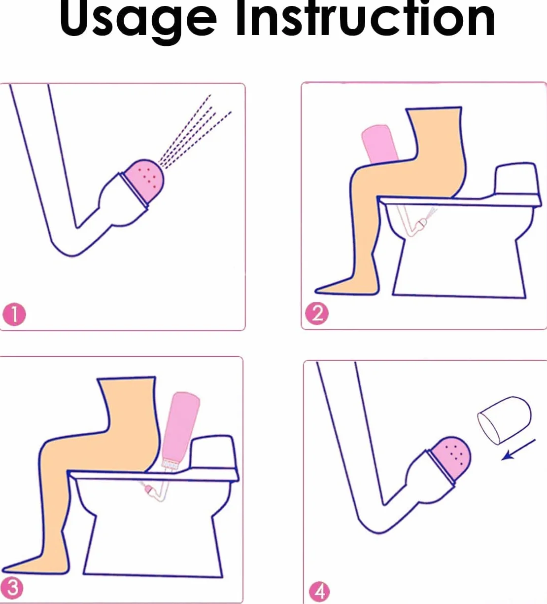 RUFCRIL Mini Peri Bottle 350 ml przenośny bidet podróżny z pierścieniem i torbą TPE odporny na wysokie temperatury