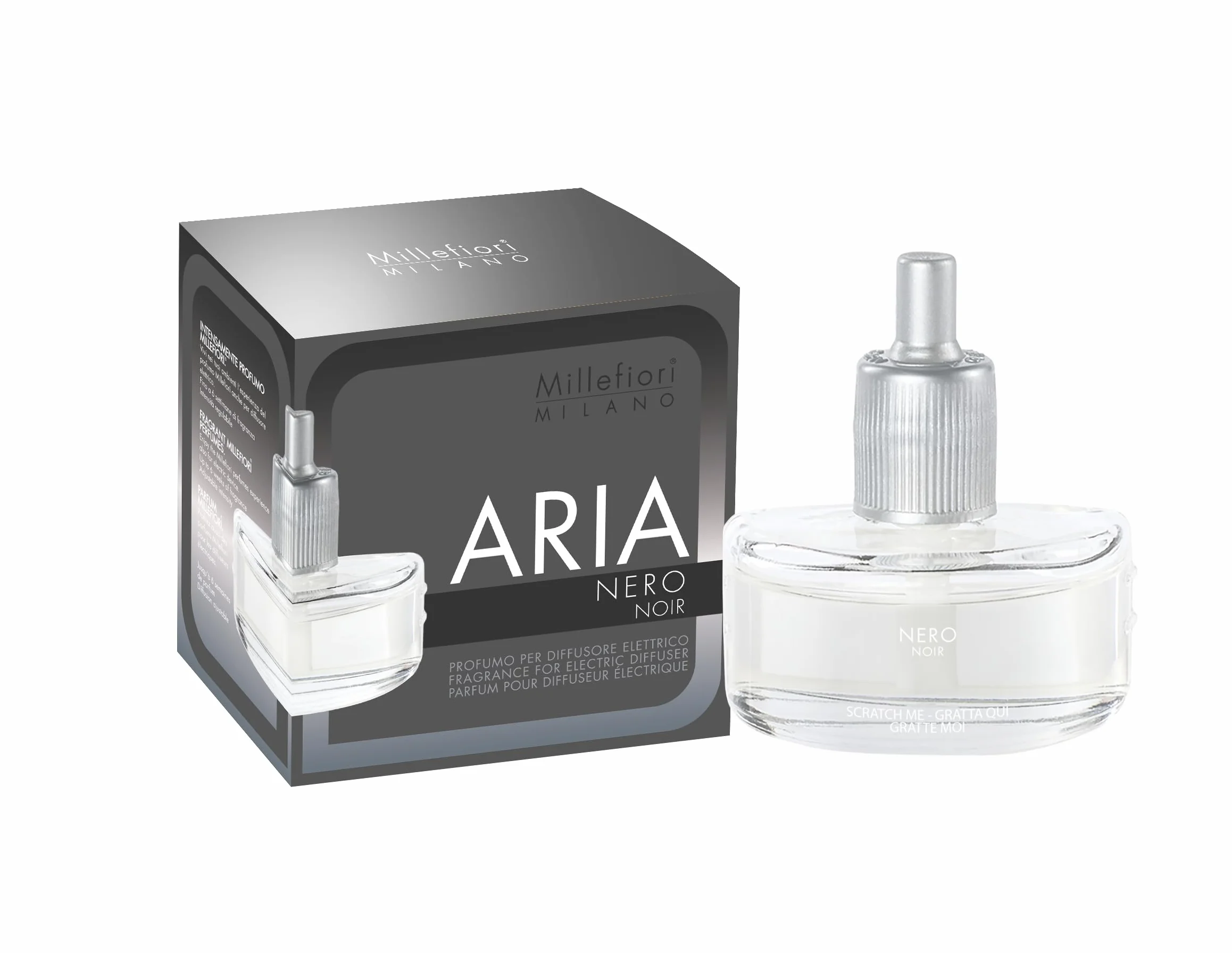 Millefiori Milano Refill Aria Nero Electric Diffuser