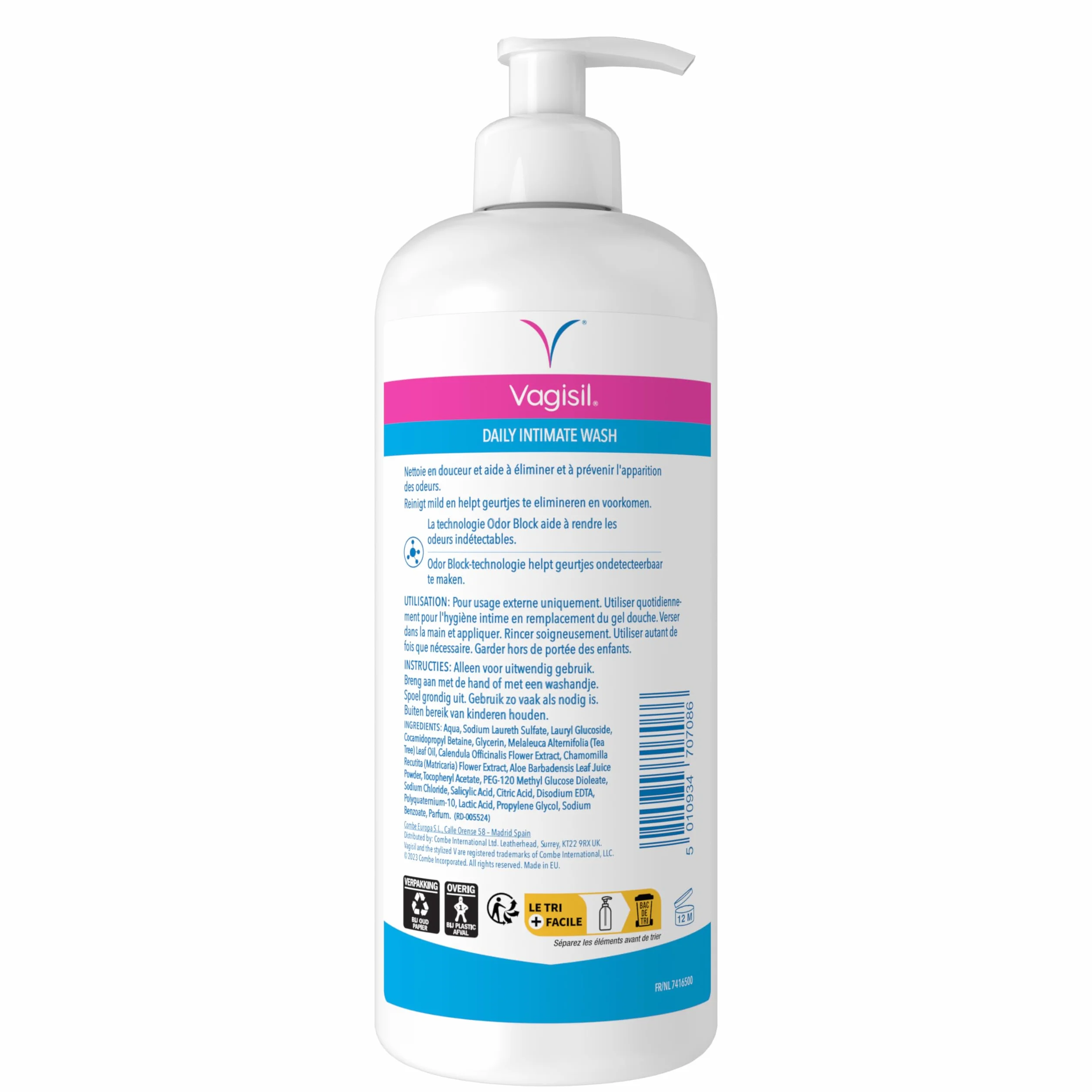 Vagisil Żel blokujący zapach dla kobiet 500 ml