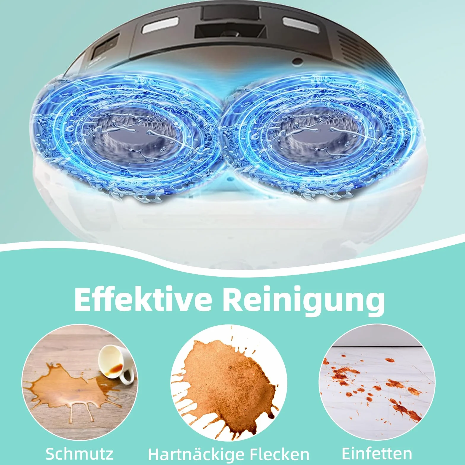 2000 ml rozwiązania czyszczącego dla robota odkurzającego Dreame L10 Ultra / L20 Ultra / L30 Ultra / L40 Ultra / L50 Ultra / X50 Ultra / X40 Ultra / X40 Master / X30 Ultra Seria, odkurzacza