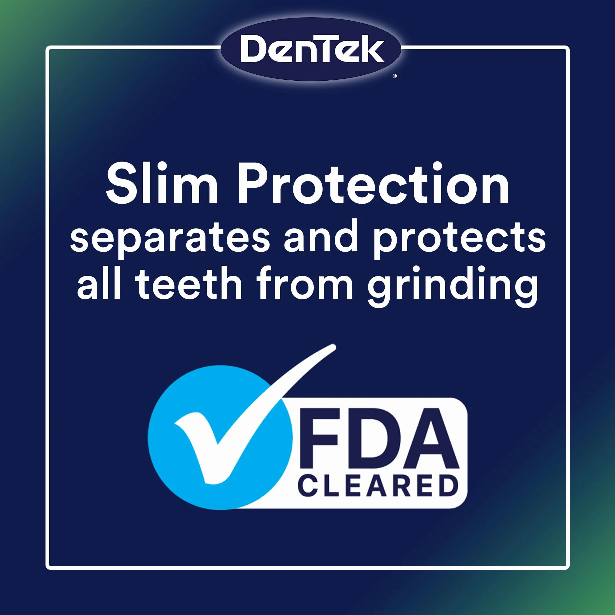 DenTek Comfort-Fit zestaw ochraniaczy dentystycznych | ochrona nocnego szlifowania zębów
