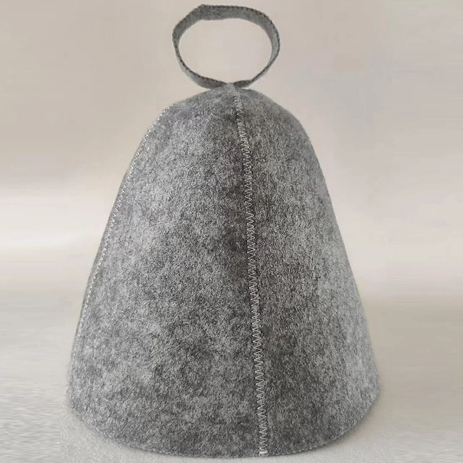 Czapka filcowa do kąpieli i sauny 70 cm ochroną termiczną chłonna oddychająca