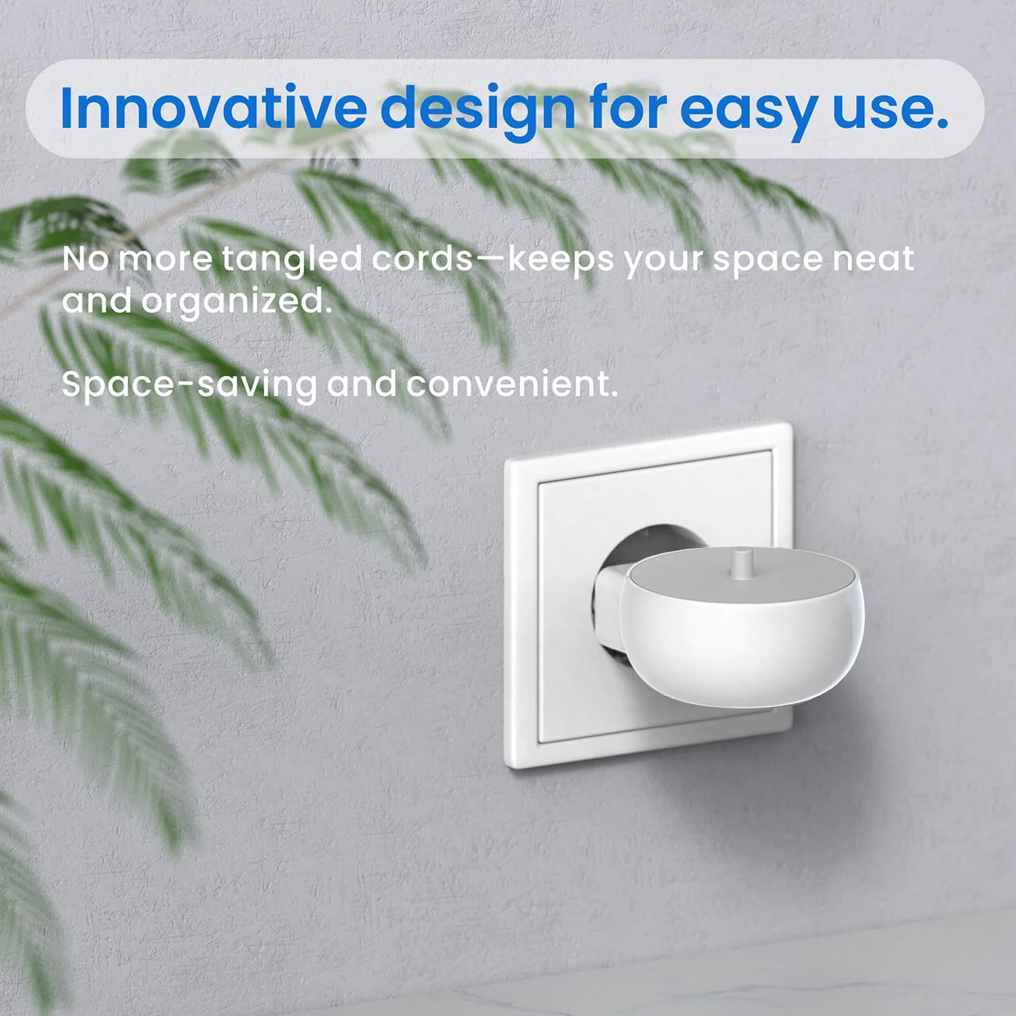 CoolSmile Stacja ładująca kompatybilna ze szczoteczką elektryczną Philips, ładowarka ścienna z gniazdem EU do szczoteczek Sonicare 1100 3100 4100 4300 4500 5100 5300 6000 6100 6300 6500 7000 itp