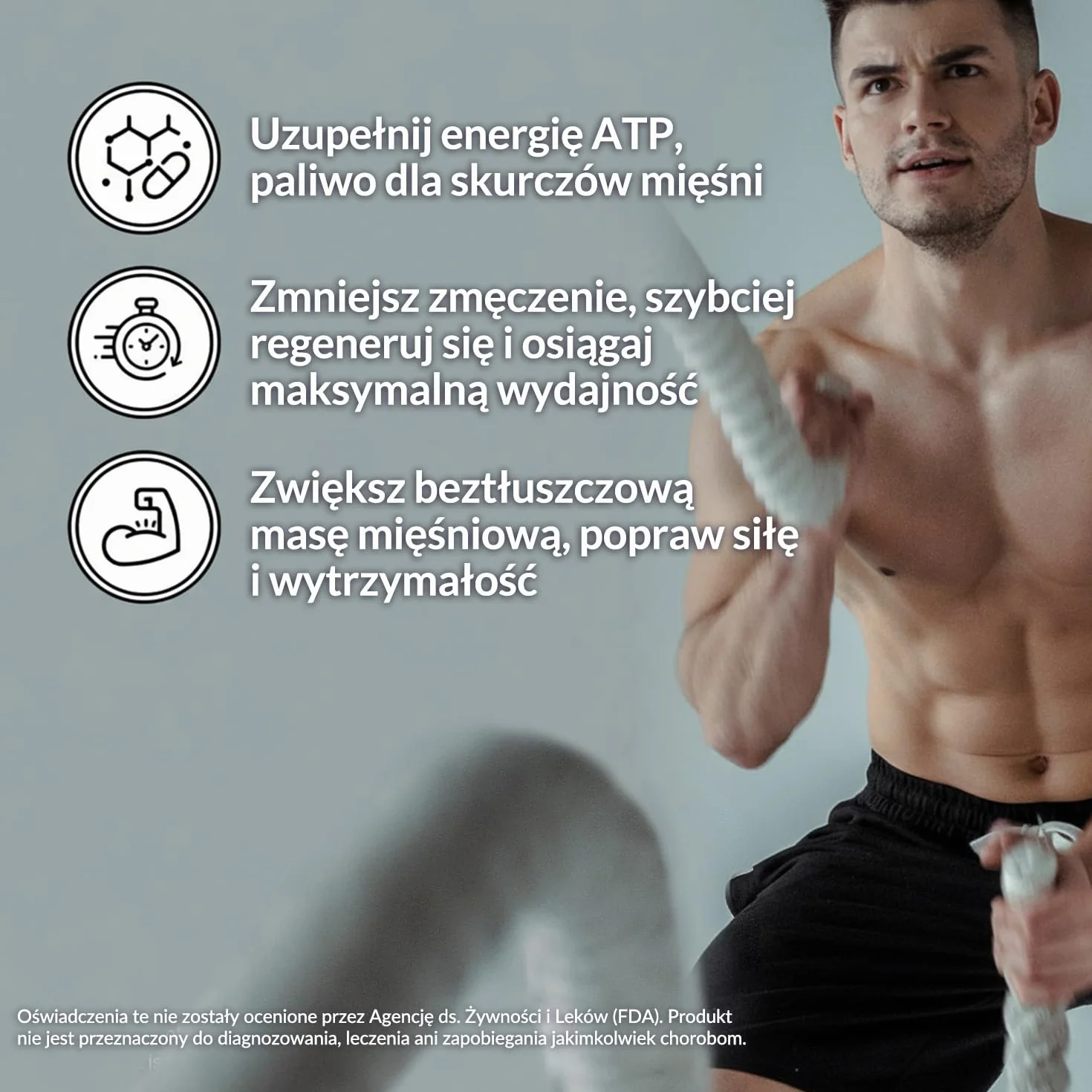 NAKED Czysty mikronizowany monohydrat kreatyny w proszku 500 g 147 porcji