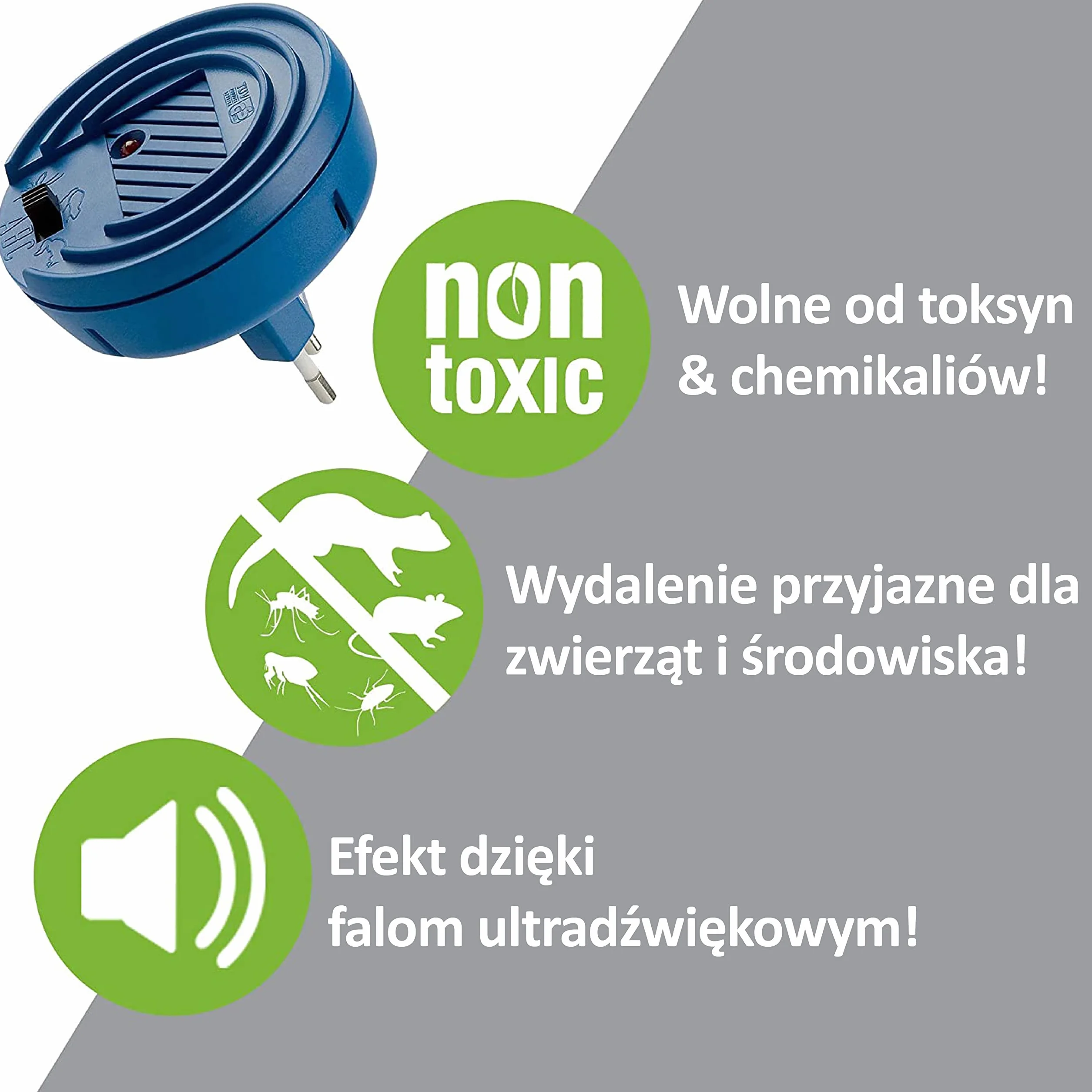 ISOTRONIC Odstraszacz myszy 3 w 1 230 V