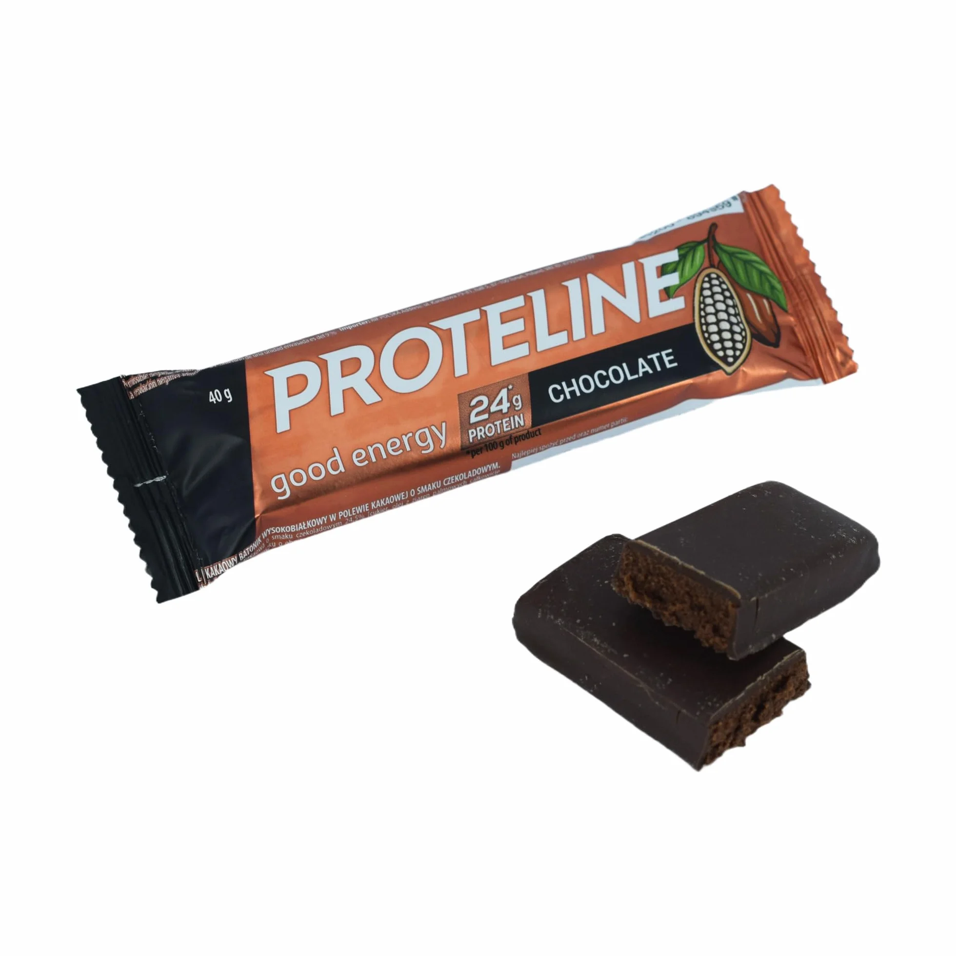 Baton Proteinowy MIX Smaków 24×40 g | Kawa, Kokos, Kakao, Słony Karmel | 26% Białka | Fit Przekąska Po Treningu - ProteLine