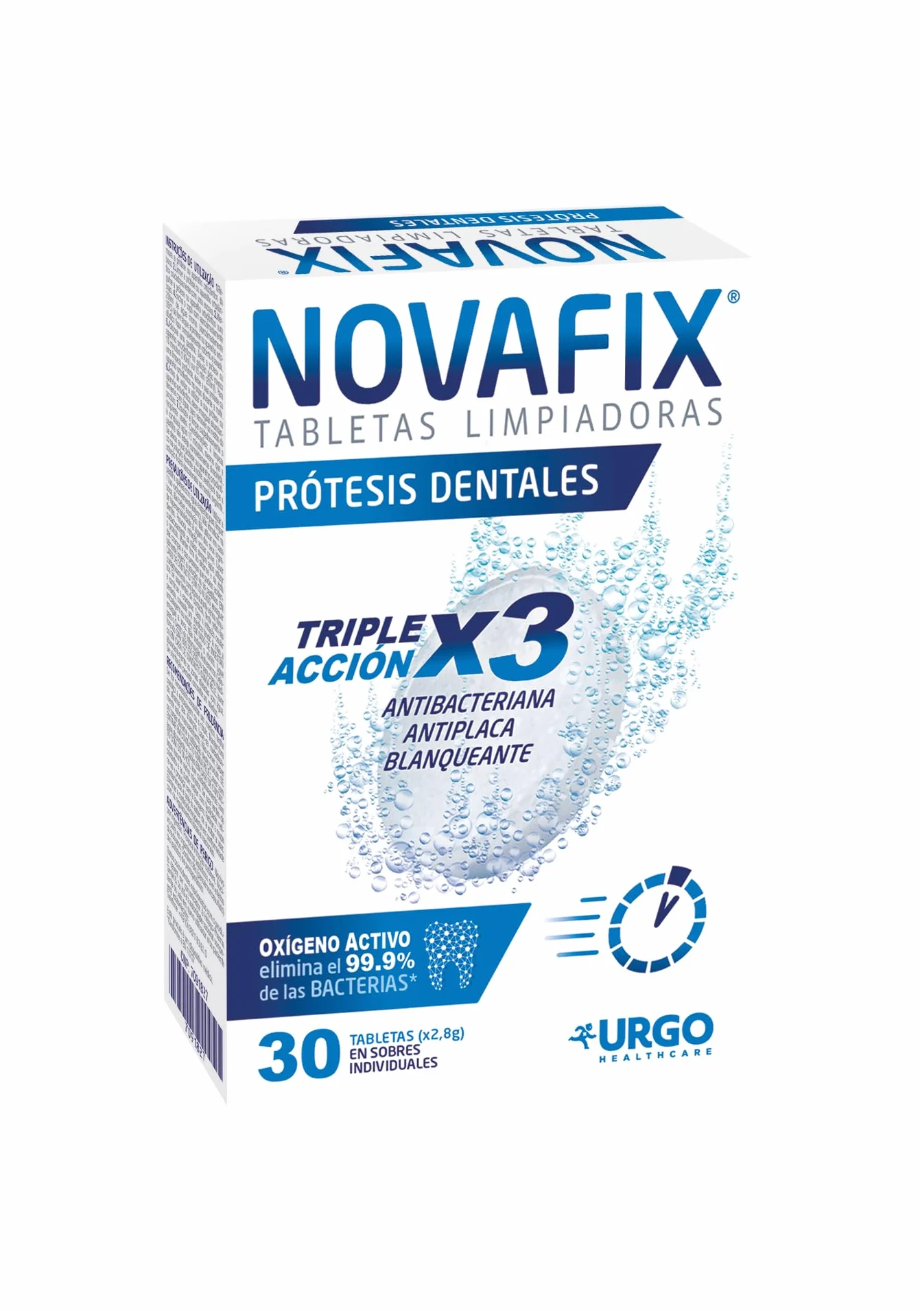 Novafix Tabletki czyszczące Triple Action do protez dentystycznych i aparatów ortodontycznych