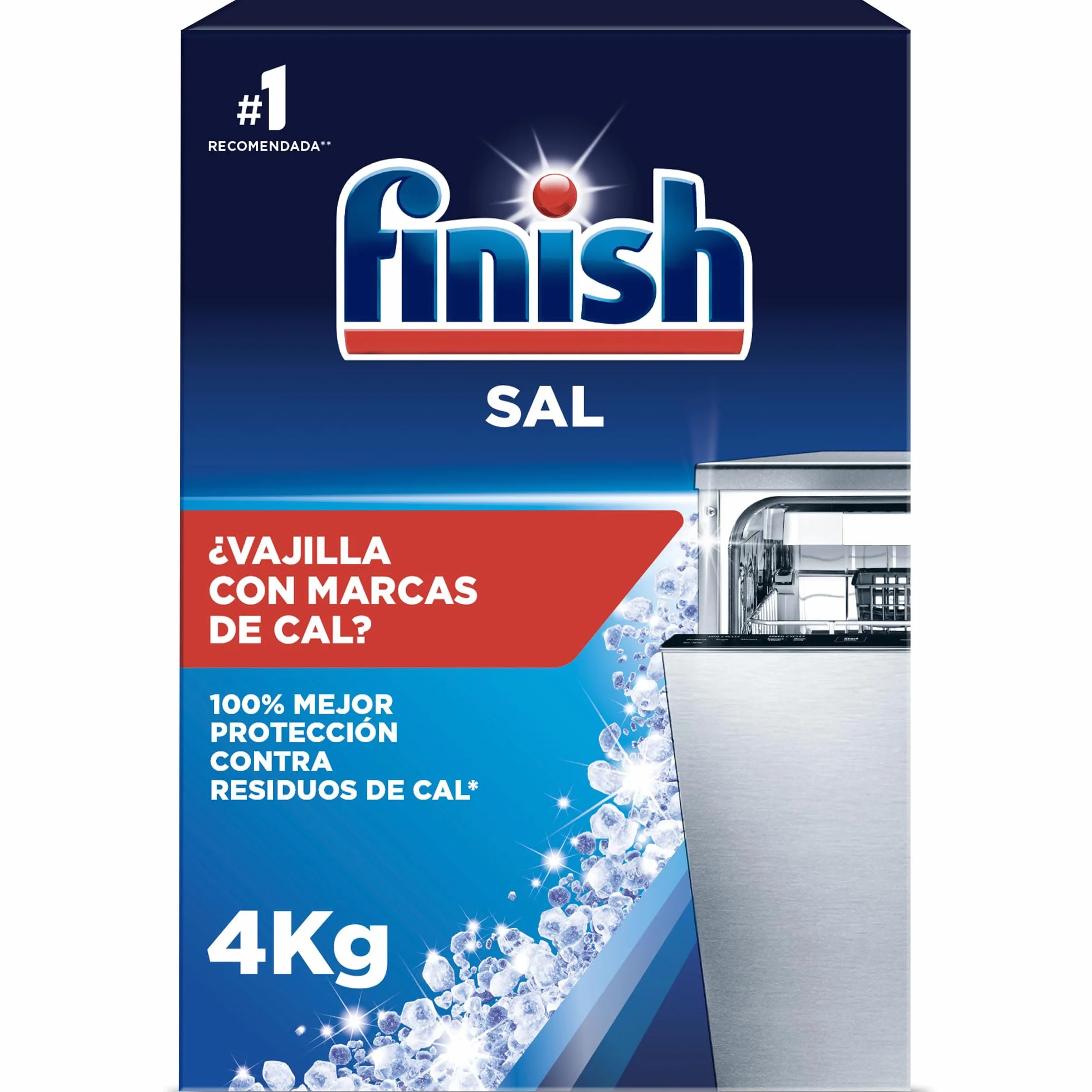 Finish Sól do Zmywarki, 4 kg