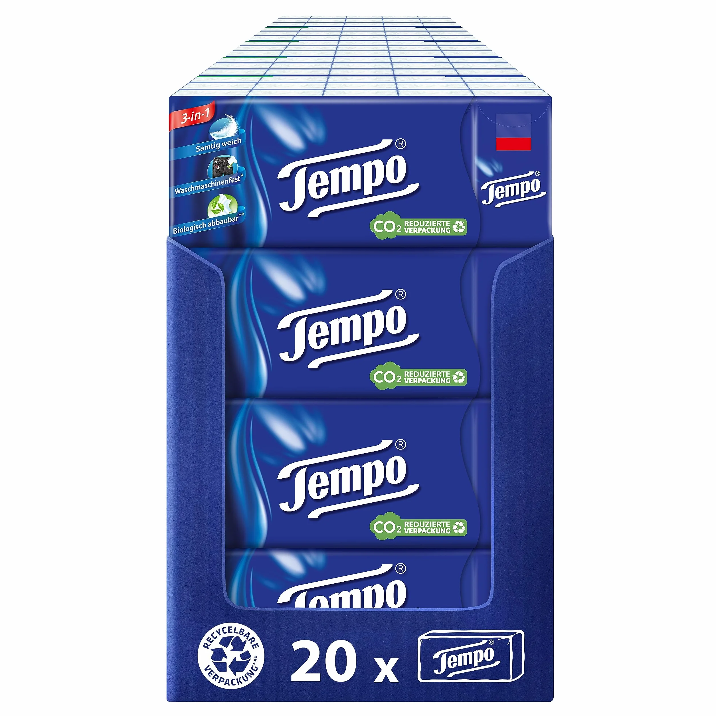 Tempo Oryginalne chusteczki higieniczne Megapack 20 opakowań