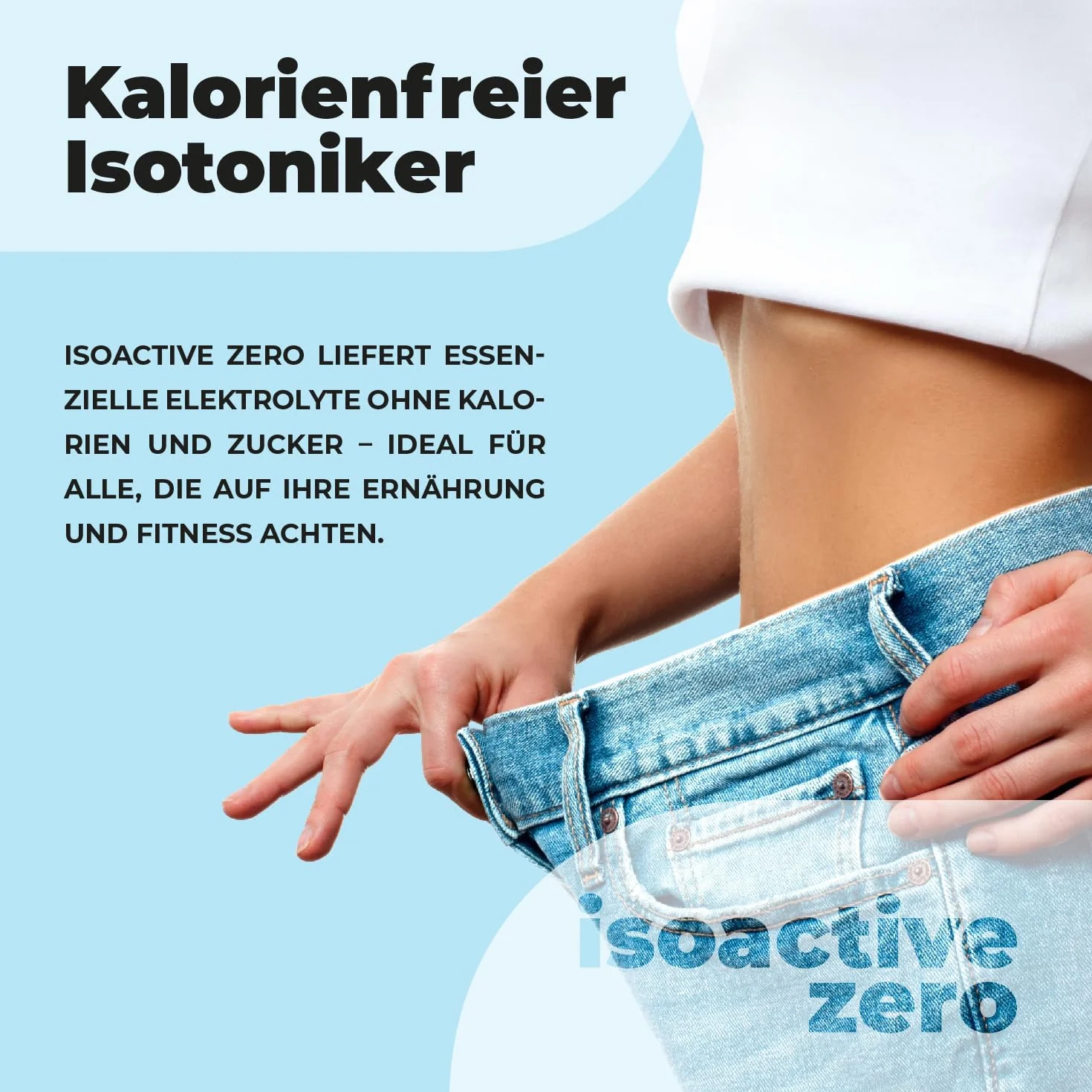 Activlab ISOACTIVE ZERO o smaku pomarańczowym – napój izotoniczny bez cukru z elektrolitami i ekstraktem z guarany, 225 g, bez kalorii, witaminy z grupy B