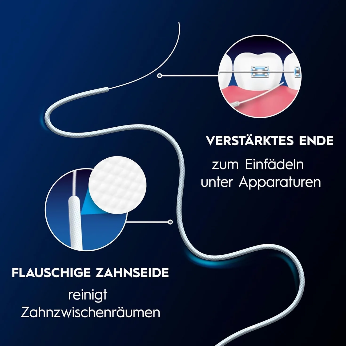 Oral-B Superfloss nić dentystyczna 50 sztuk, 12 sztuk (12 x 50 sztuk)