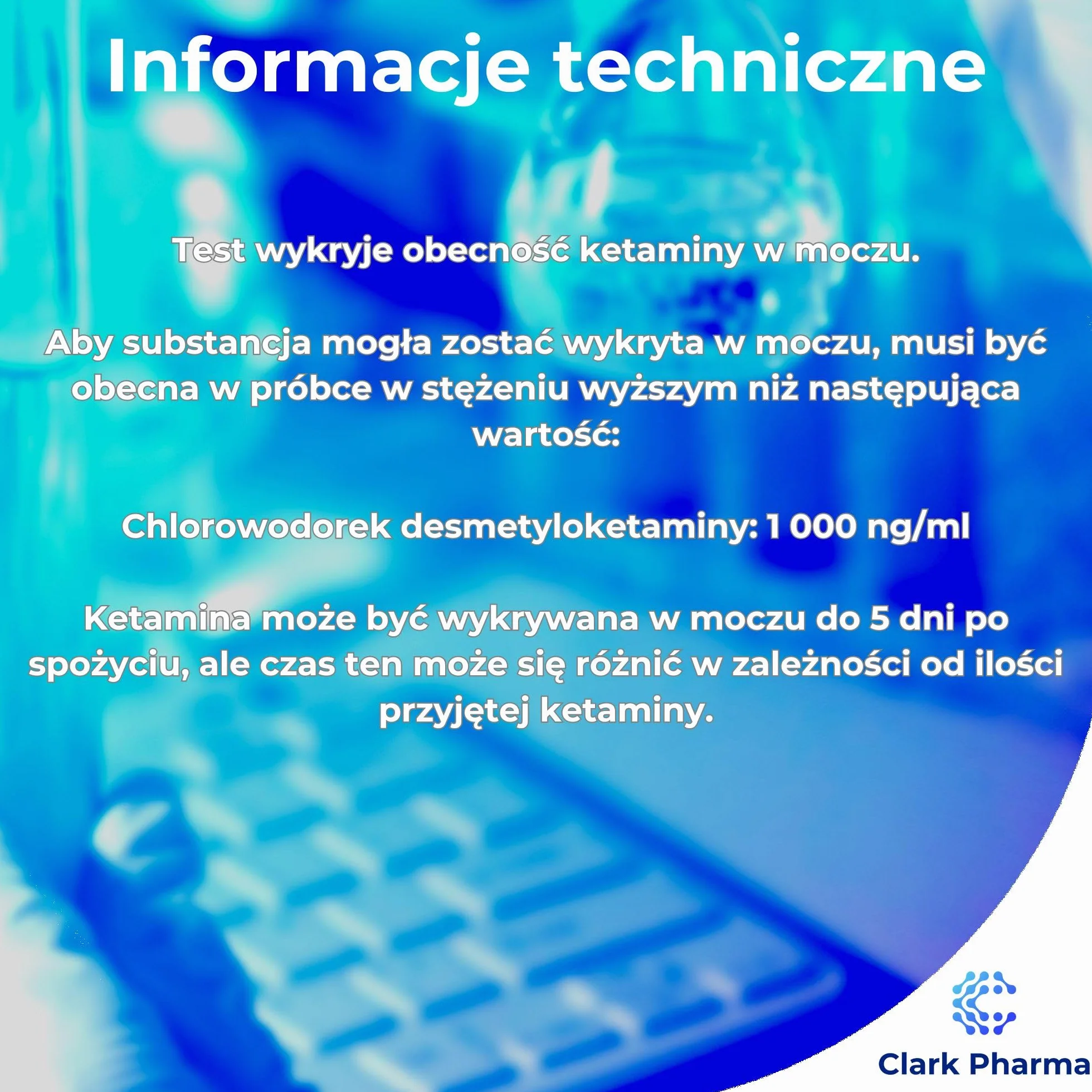 20 x Testy Paskowe na Ketaminę | Testy Moczowe na Ketaminę | Zestaw do Szybkiego Wykrywania Ketaminy