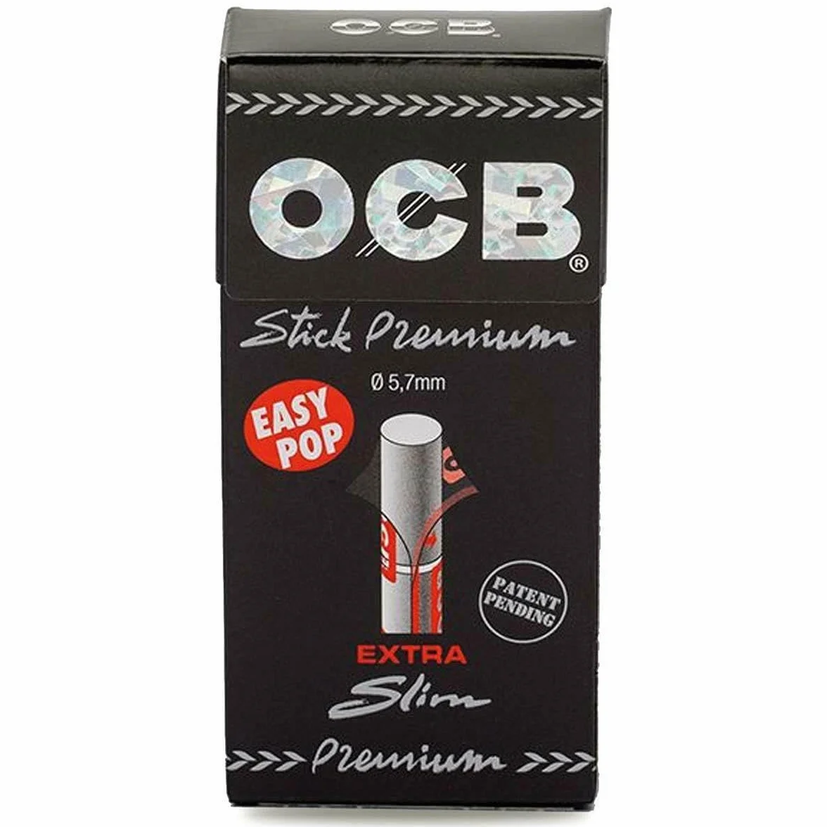 OCB 15439 papieros papierowy, szary, średni