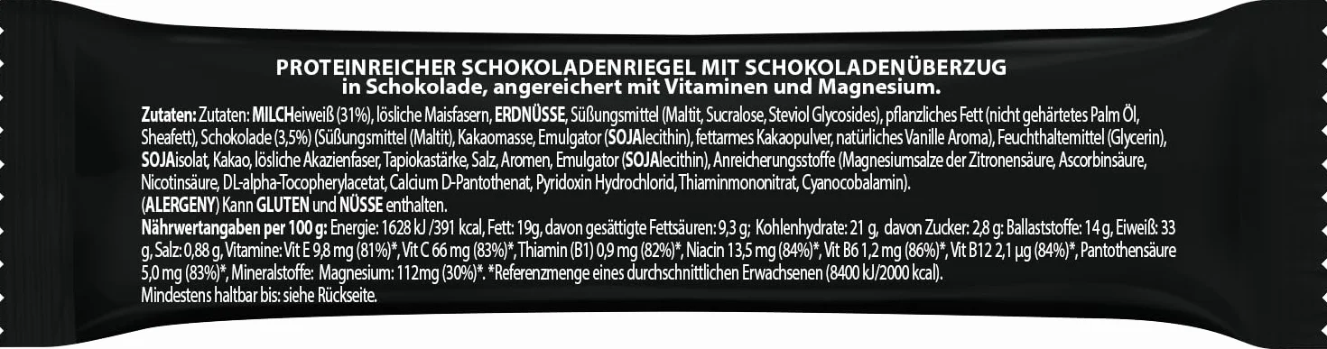GoOn NUTRITION Baton proteinowy czekoladowy 25x50 g bez cukru 33%