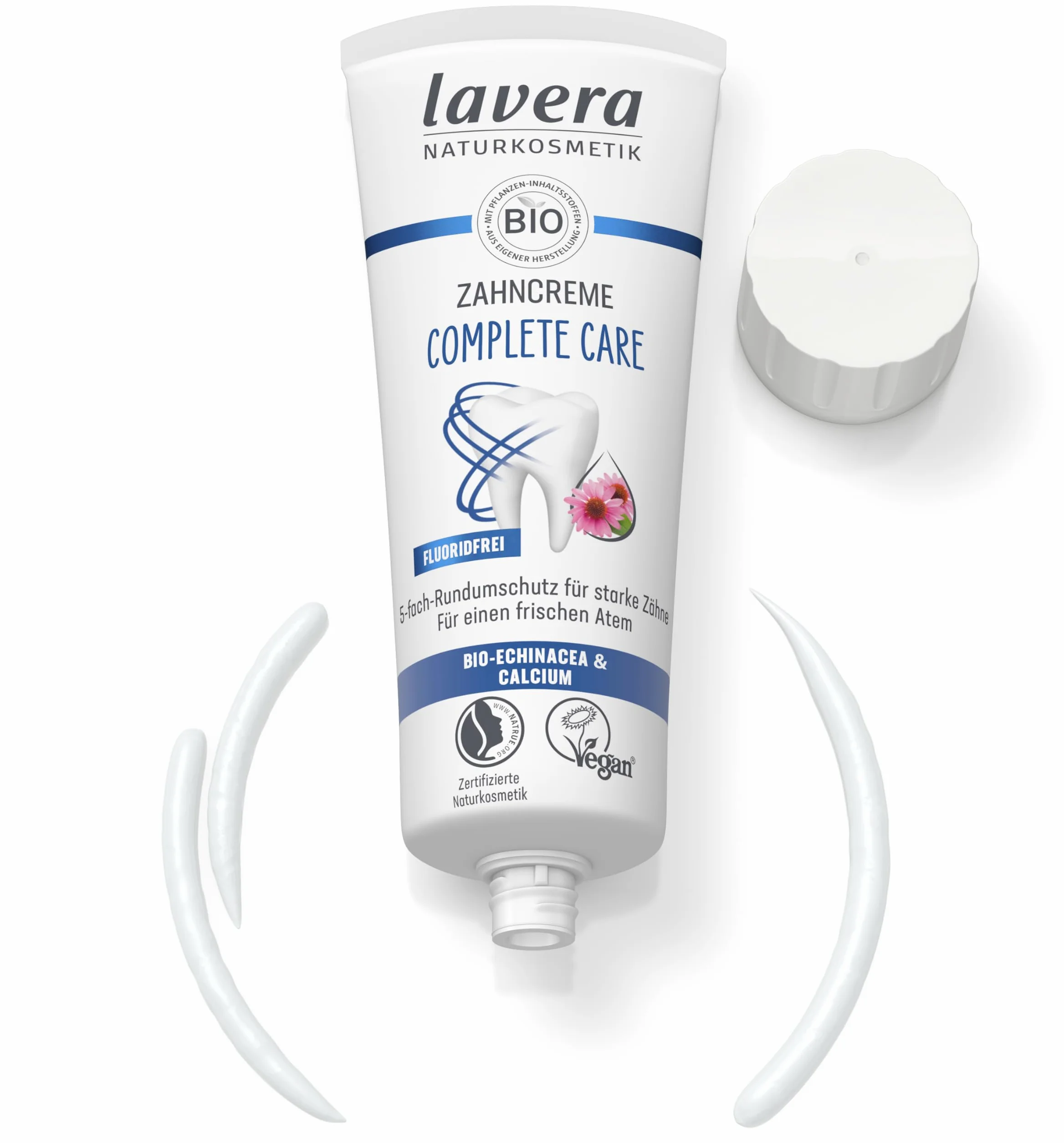 lavera Pasta do zębów Complete Care bez fluorków 75 ml