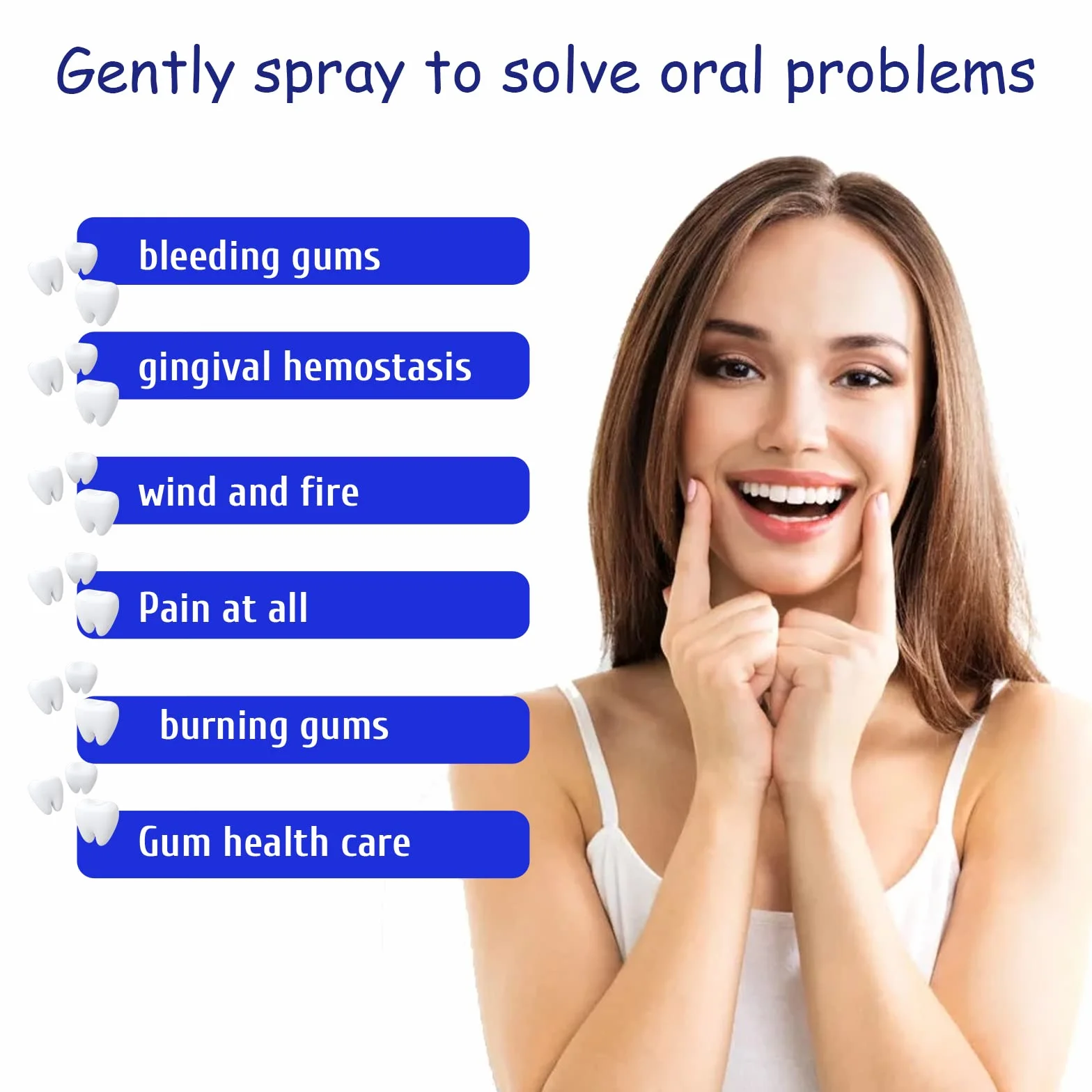 Stomatologiczny spray przeciwbólowy na ból zęba - 2 szt.