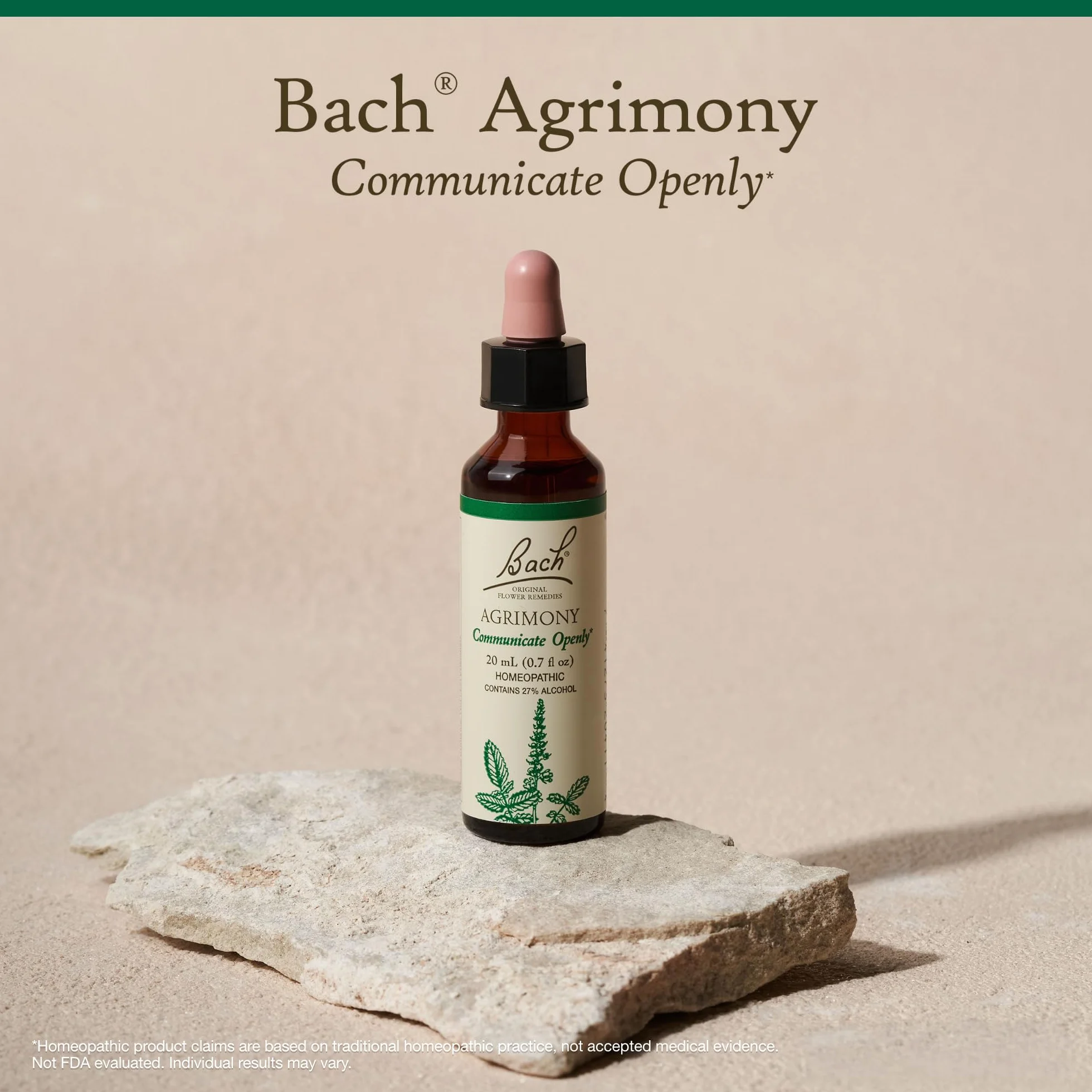 Bach Oryginalne środki na kwiaty Agrimony Stand Your Ground 20 ml