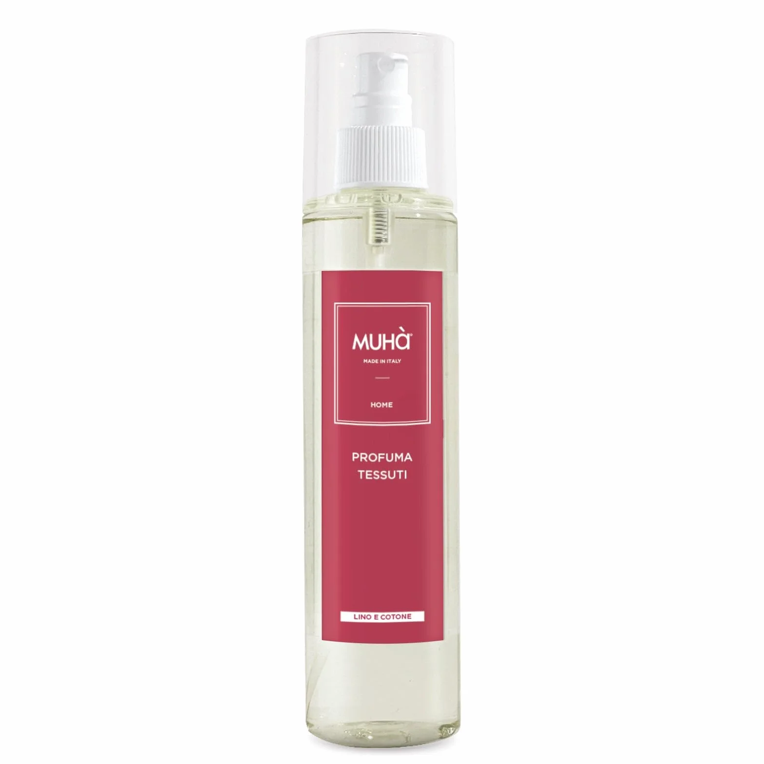 MUHA' | Perfumy tkaniny w sprayu, zapach lnu i bawełny, format 250 ml