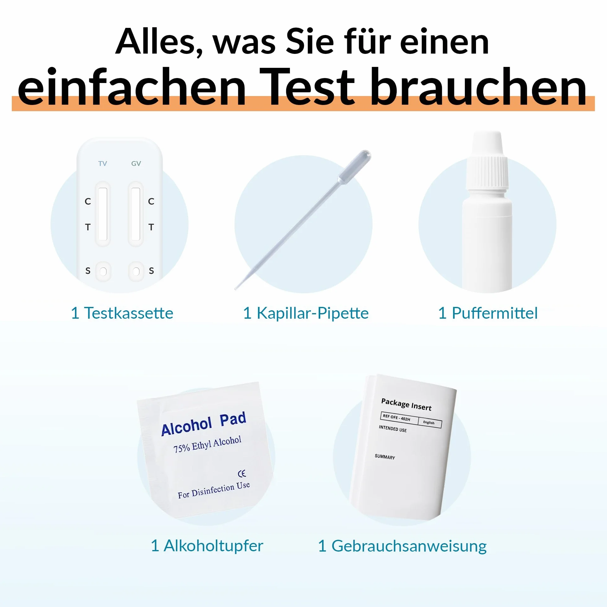 GetTested Test 2 w 1 na choroby przenoszone drogą płciową na Trichomonas i Gardnerella – zestaw do testowania STI w domu dla kobiet i mężczyzn – szybkie wyniki w domu – łatwy w użyciu, prywatny test