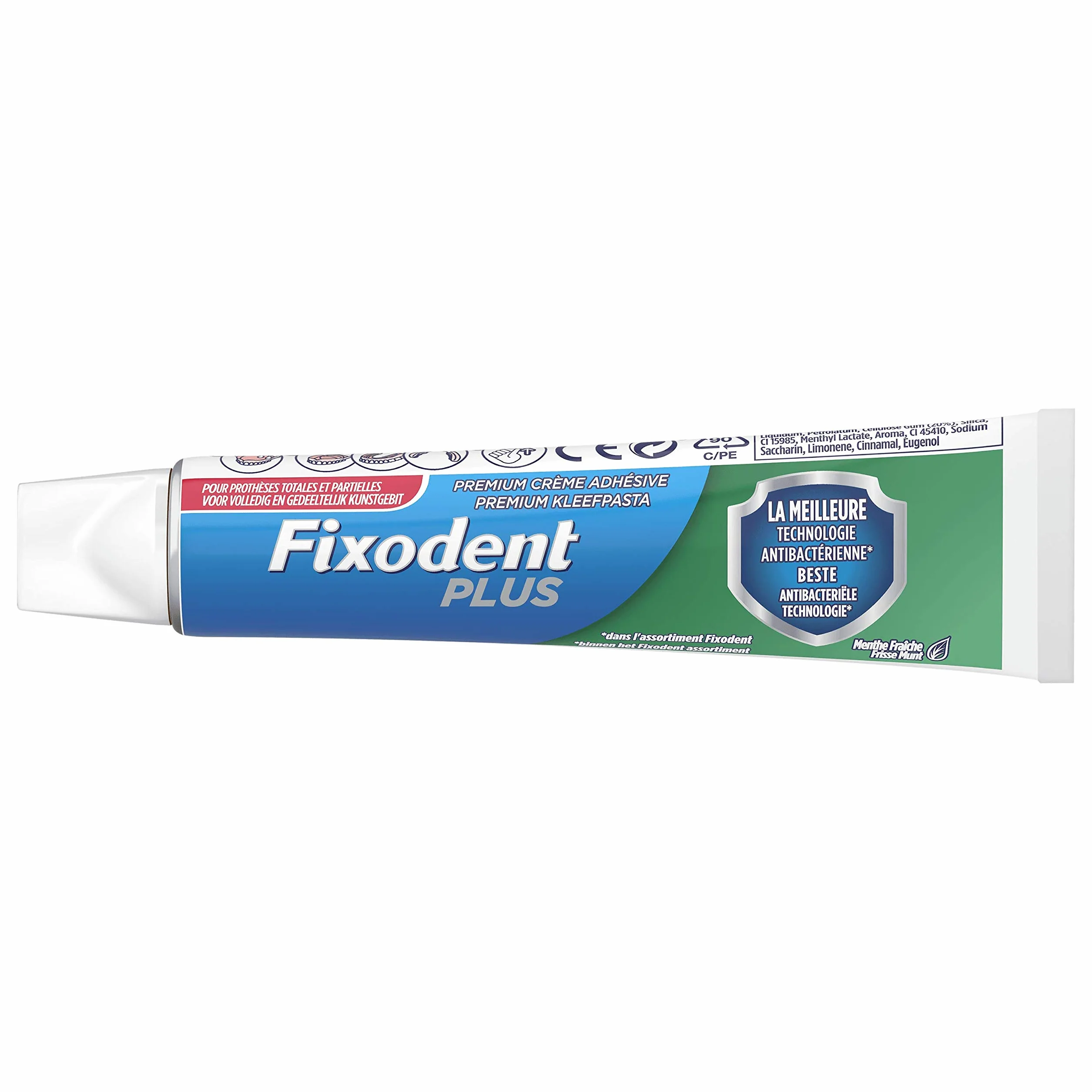 Fixodent - Protection Duo Plus Prime, pasta klejąca - 40 ml