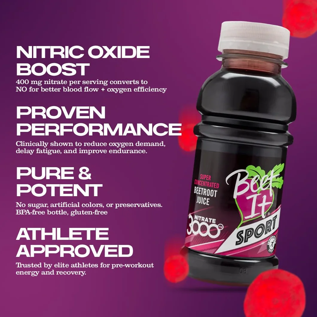 Beet It Shot z buraka 400mg azotanów 7 porcji
