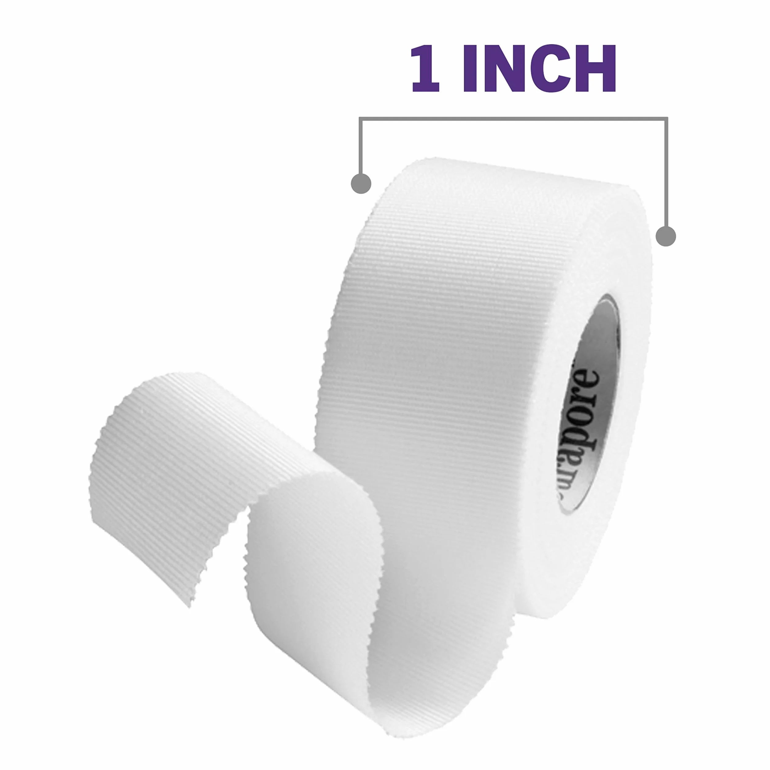 Nexcare Durapore wytrzymała taśma materiałowa 3,5 cm x 10 jardów, 2 sztuki