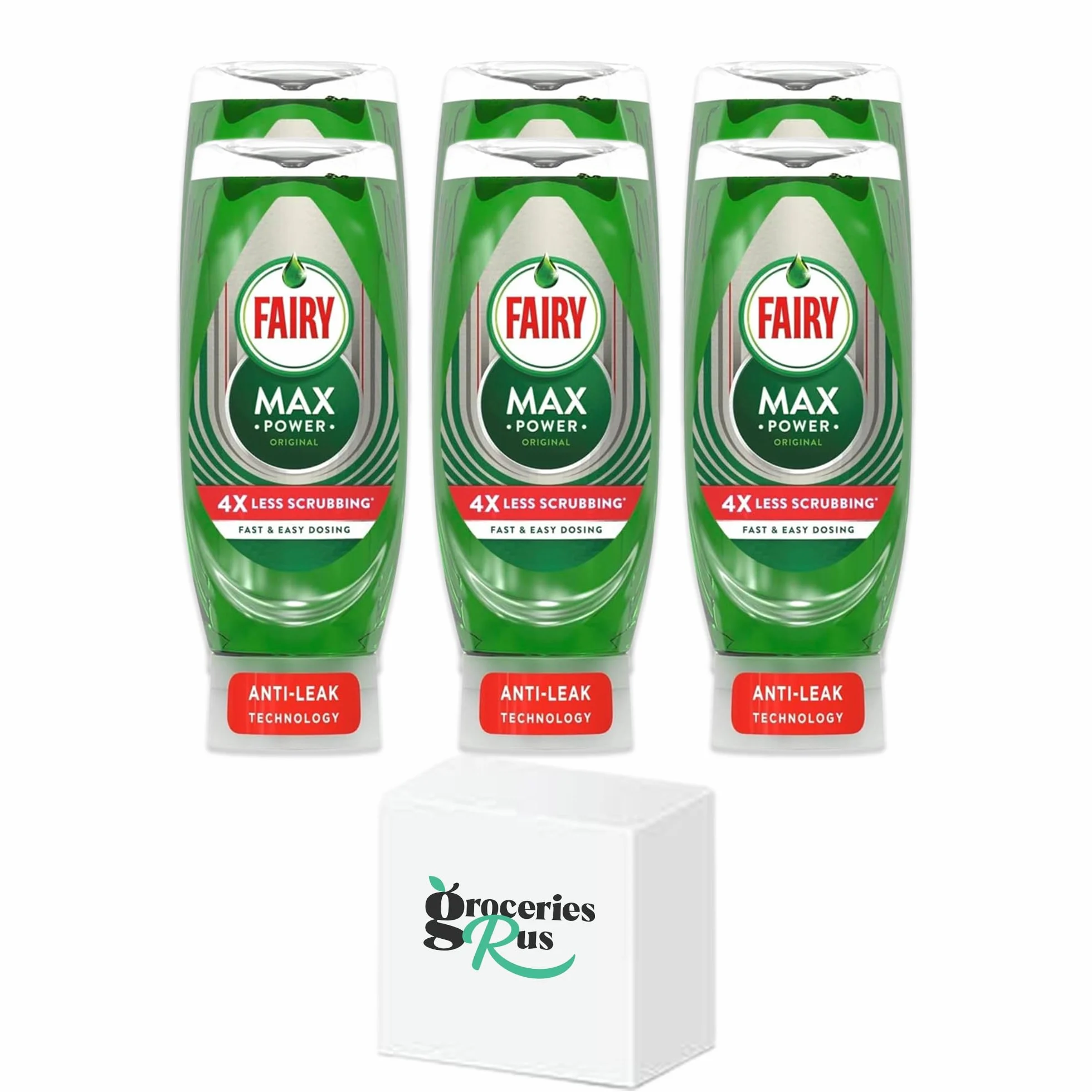 Fairy Liquid Max Power Original 640 ml opakowanie 6 sztuk