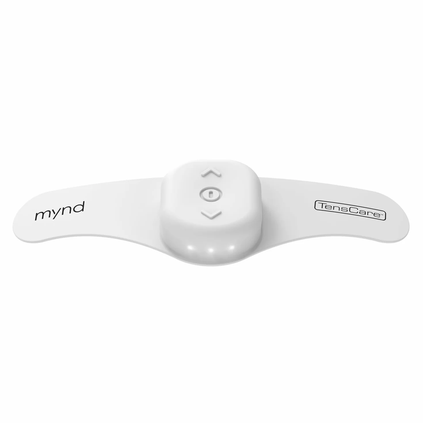 TensCare - Mynd, przenośne urządzenie TENS do leczenia i zapobiegania migrenom i bólom głowy, Mynd i 3 elektrody