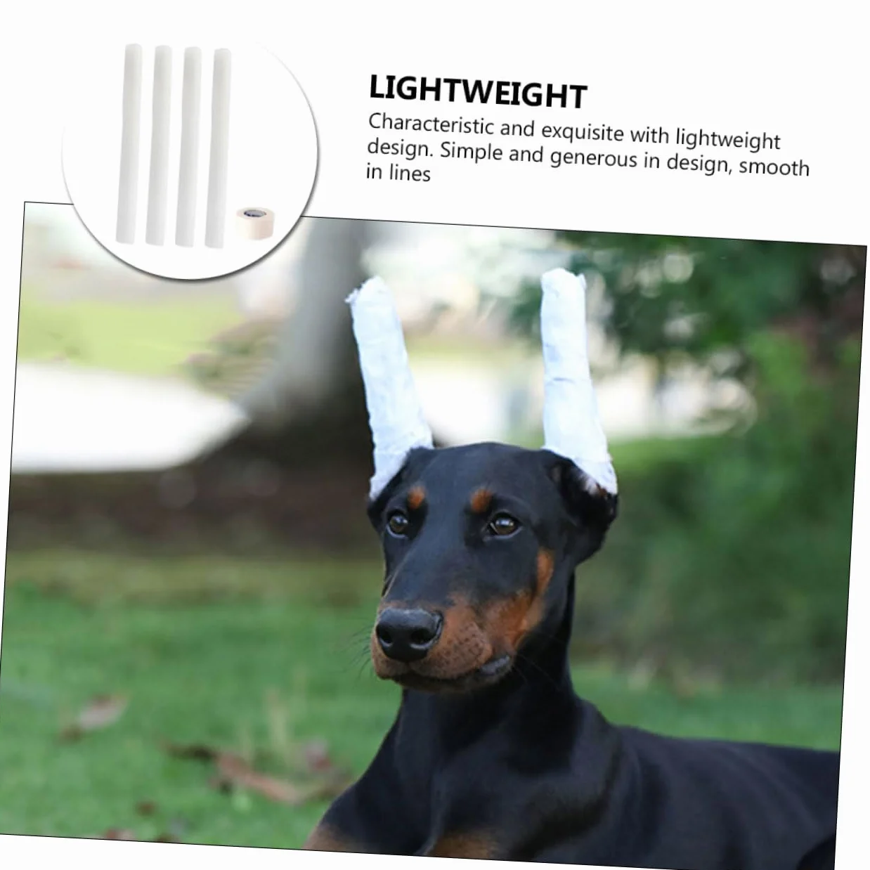 1 Zestaw Doberman Pinczer Nauszniki Zestaw Do Pozycjonowania Uszu Psa Wsparcie Dla Stojaka Na Uszy Szczeniaka Wsparcie Dla Uszu Psa Stojak Na Uszy Pręty Pinczery Psy Zestaw Do